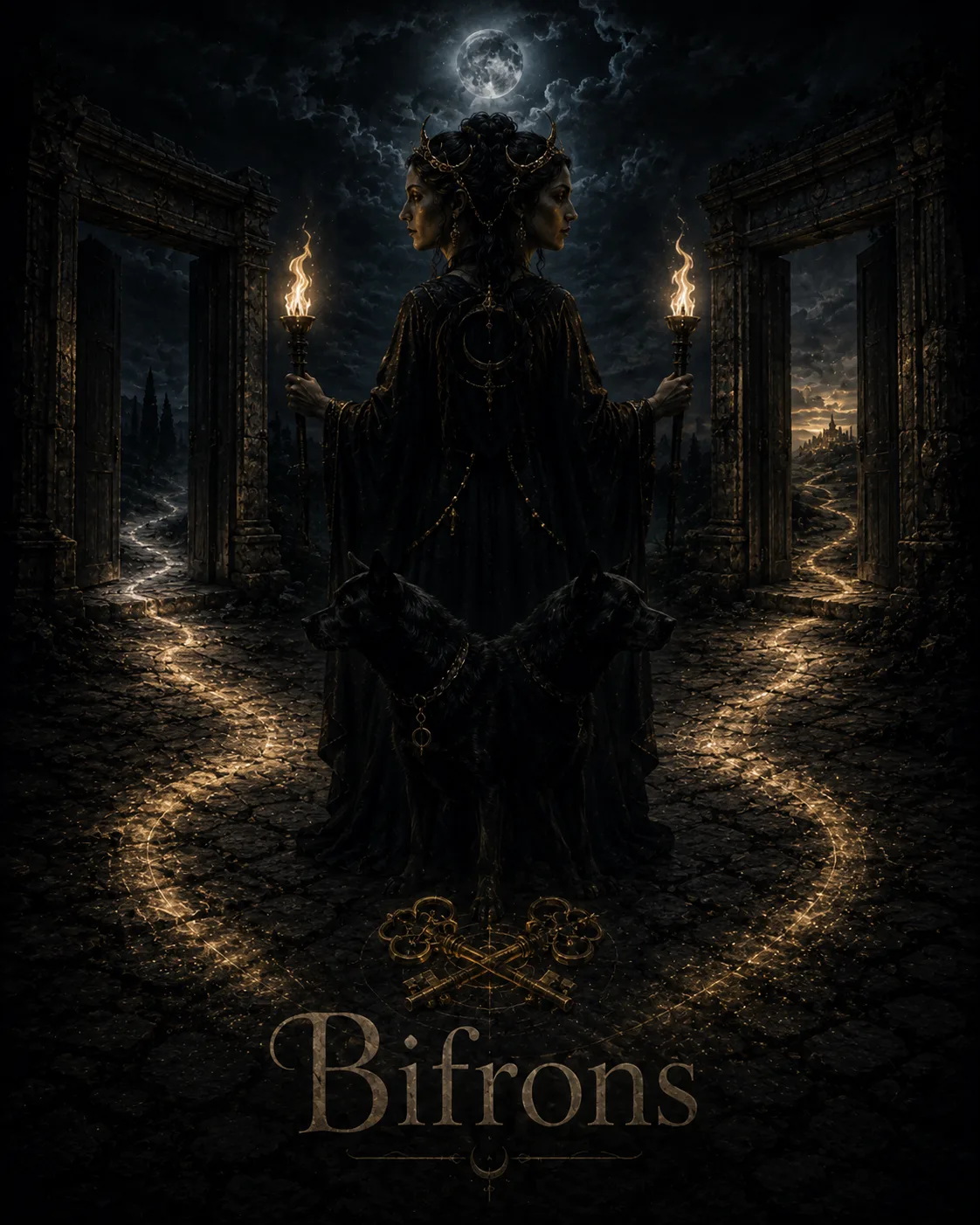 Imagem ritual do epíteto Bifrons