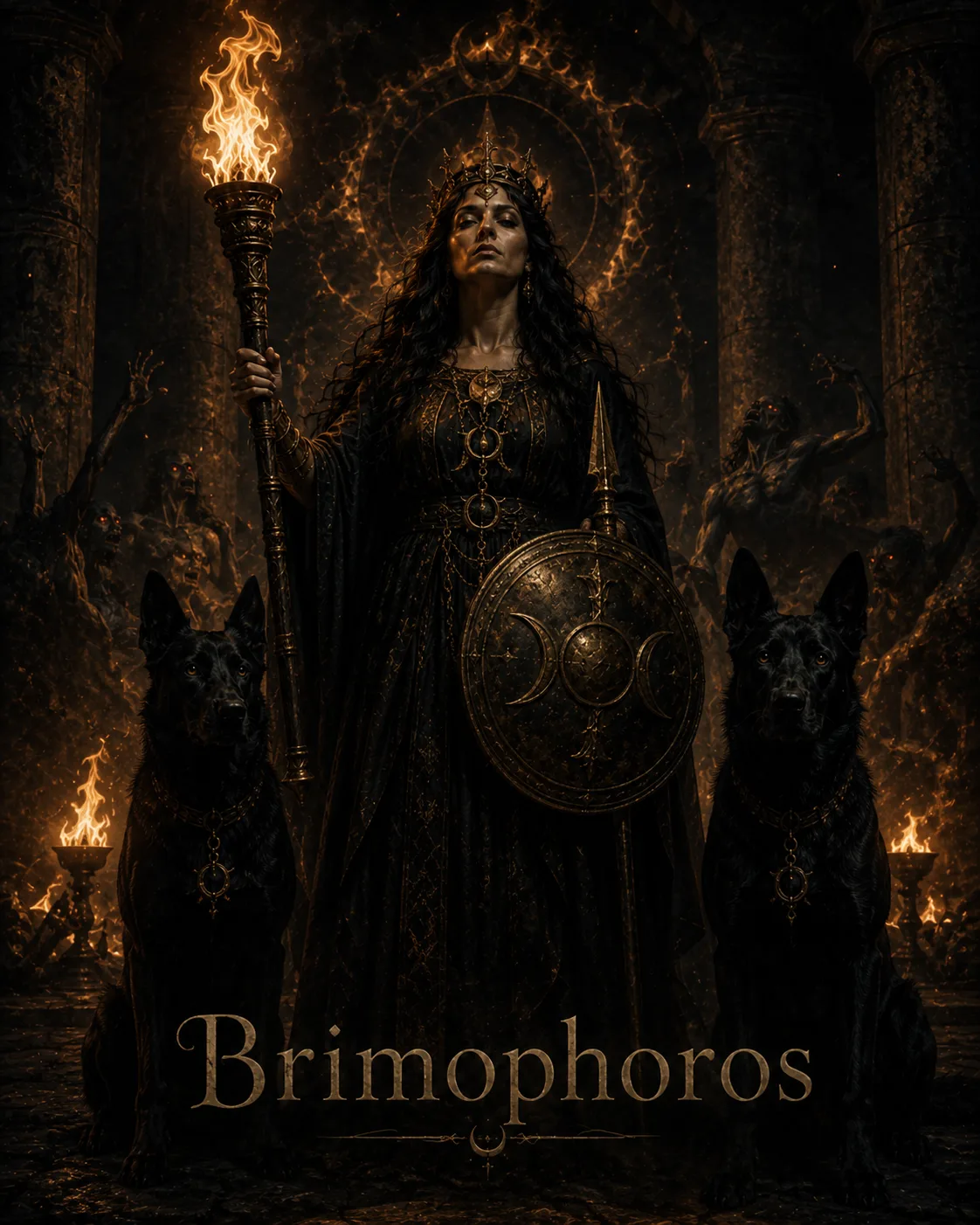 Imagem ritual do epíteto Brimophoros