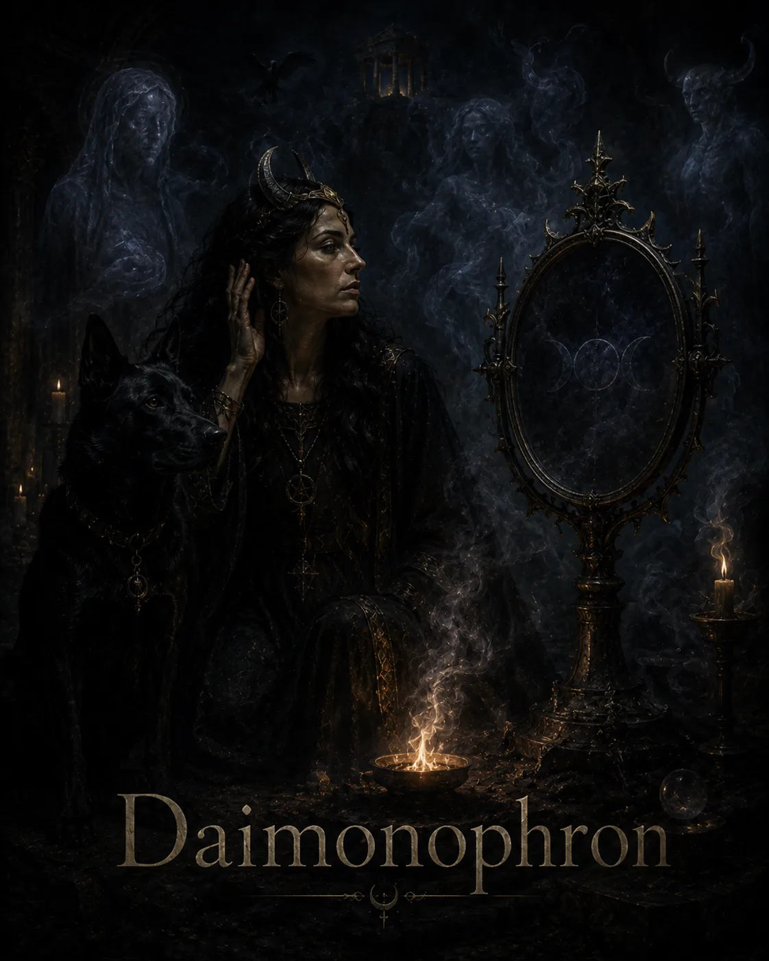 Imagem ritual do epíteto Daimonophron