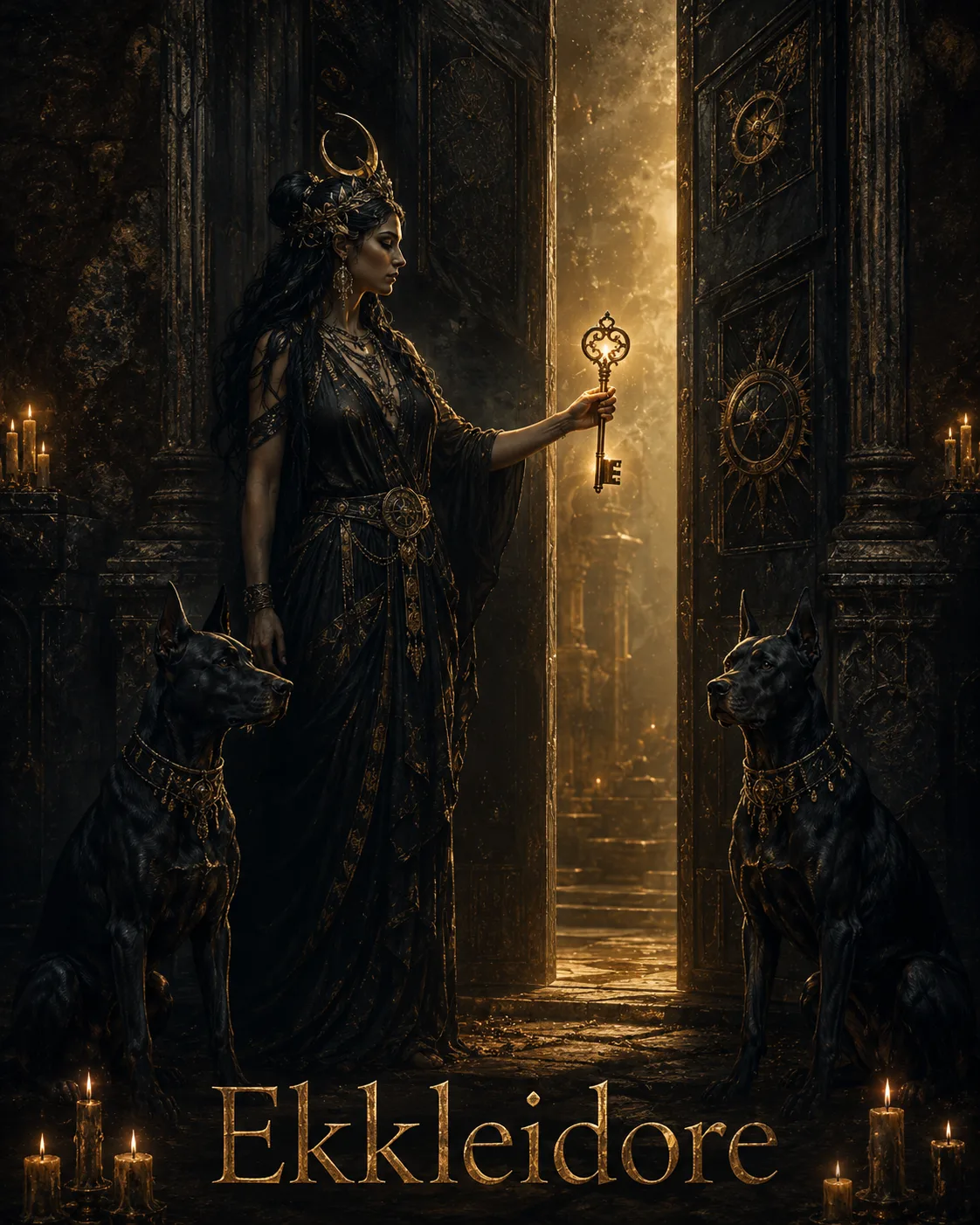 Imagem ritual do epíteto Ekkleídōrē