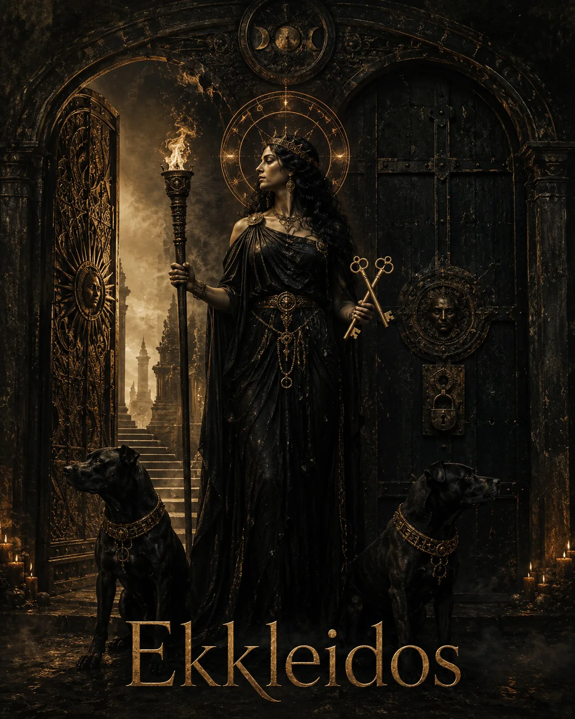 Imagem ritual do epíteto Ekkleidos