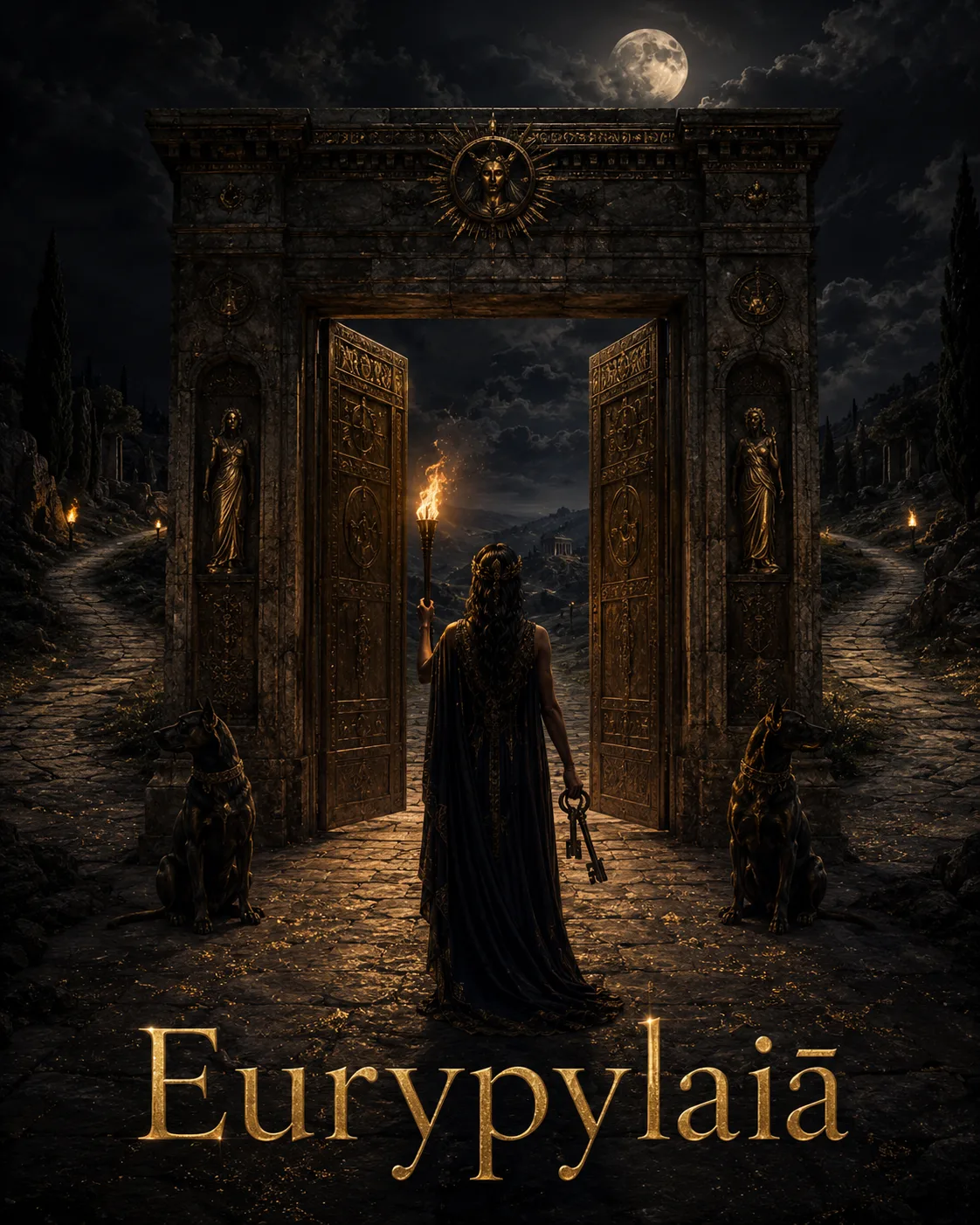 Imagem ritual do epíteto Eurypylaiā