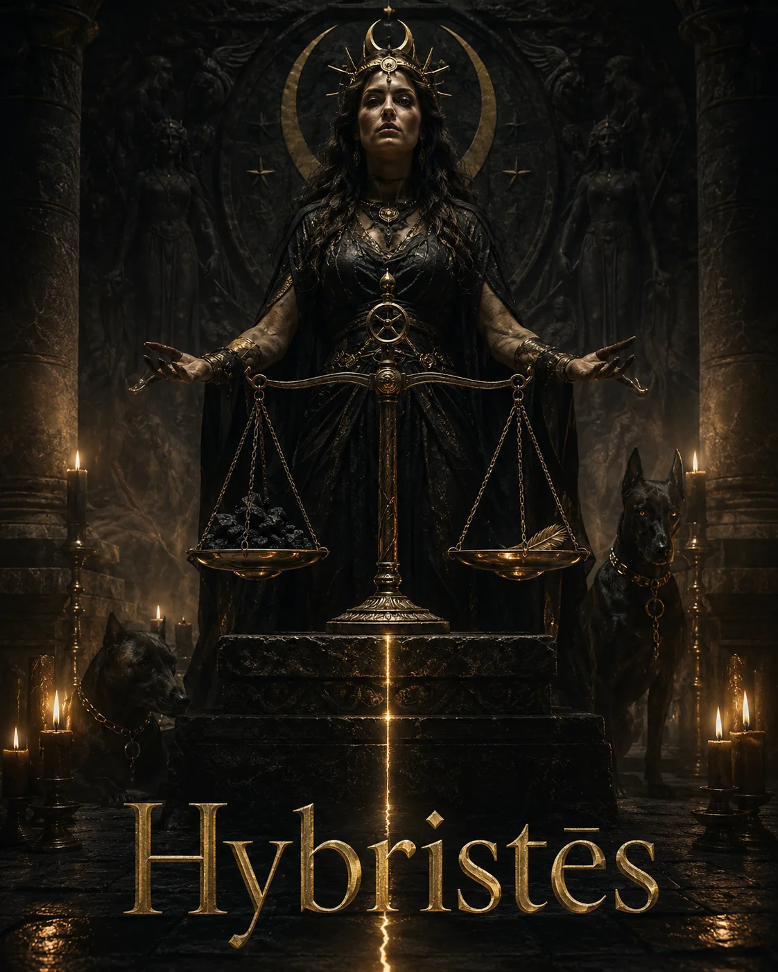 Imagem ritual do epíteto Hybristēs