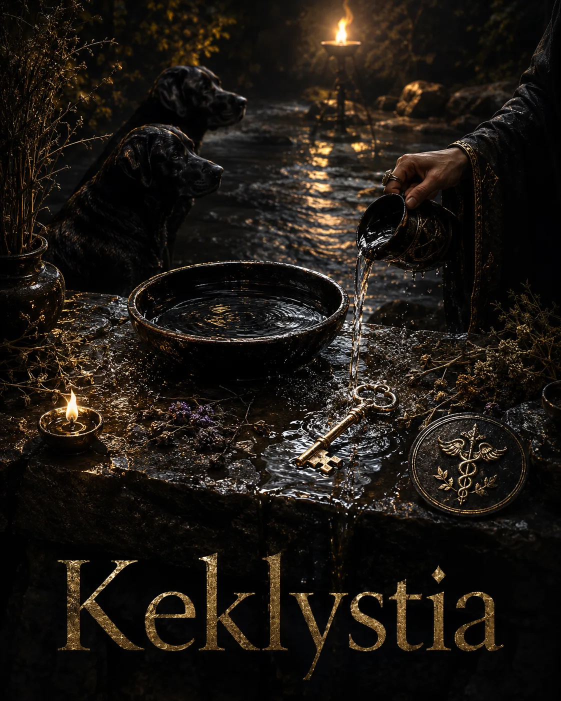 Imagem ritual do epíteto Keklystia