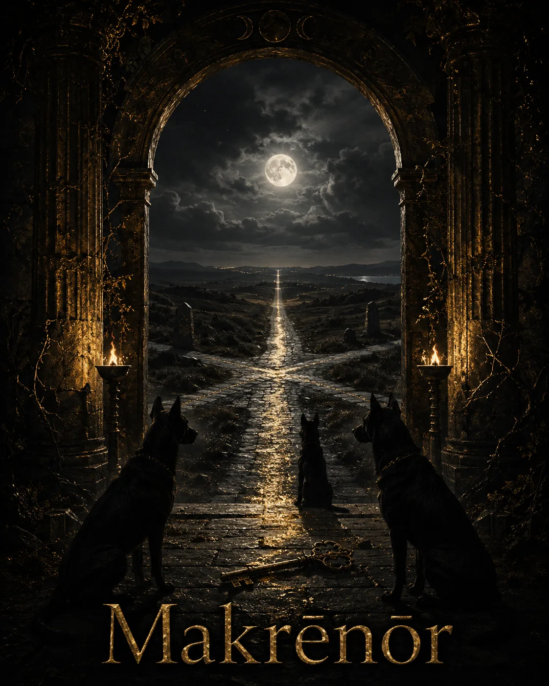 Imagem ritual do epíteto Makrēnōr