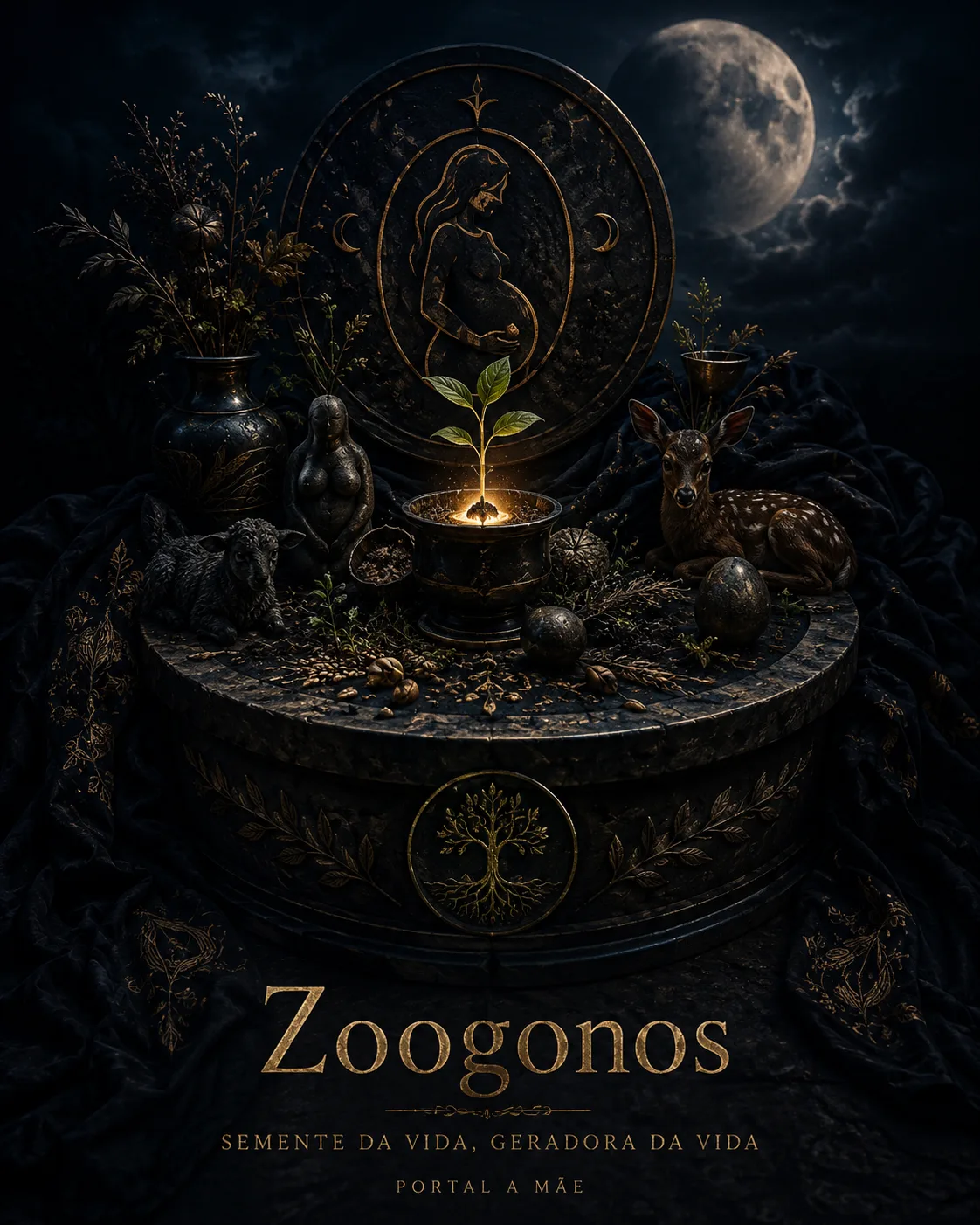 Imagem ritual do epíteto Zoogonos