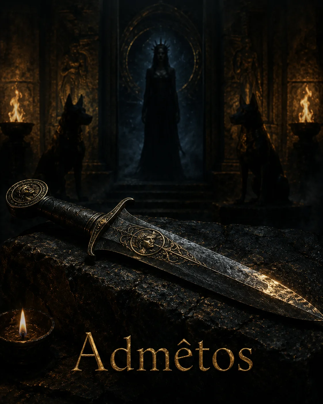 Imagem ritual do epíteto Admêtos