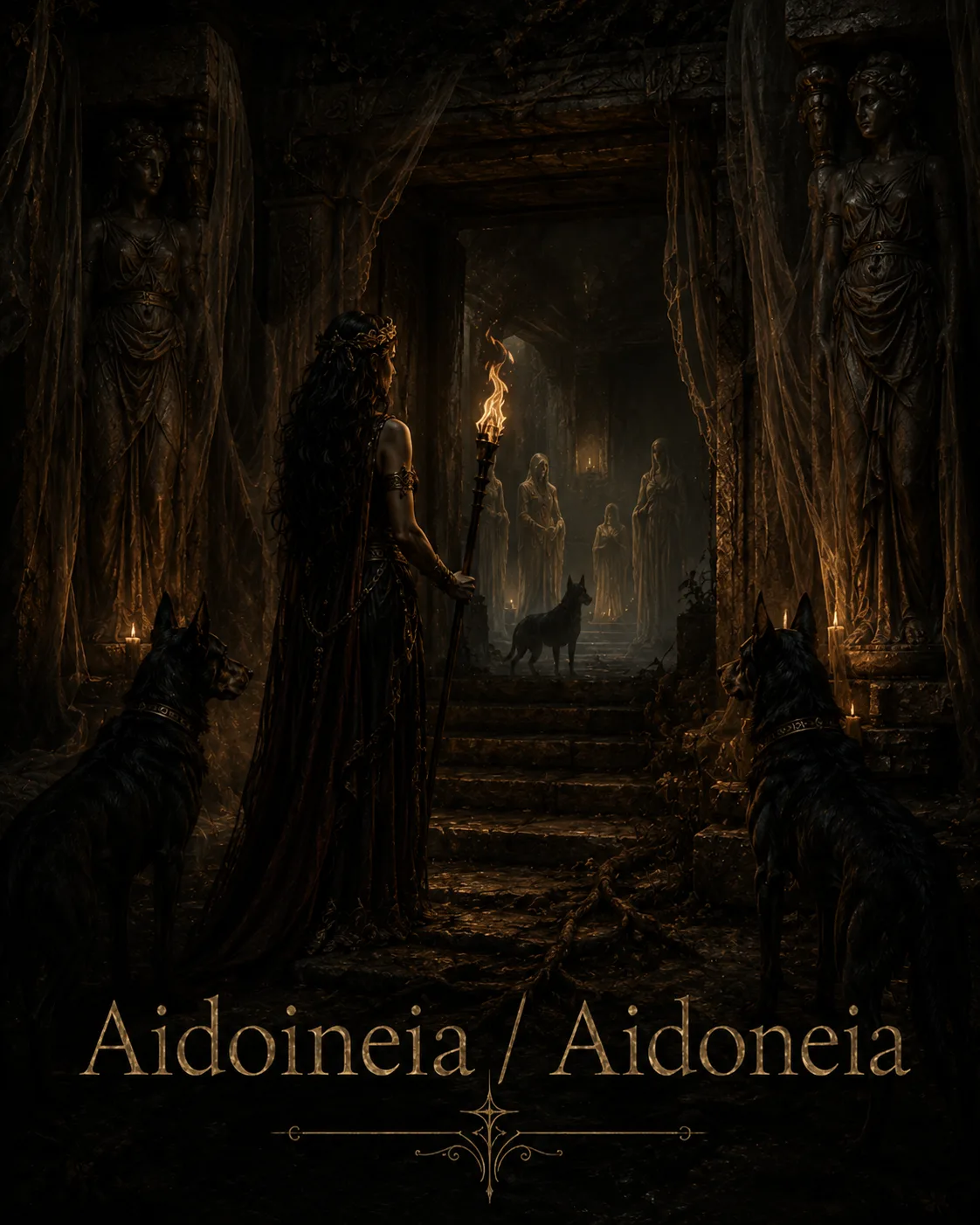 Imagem ritual do epíteto Aidoineia / Aidoneia