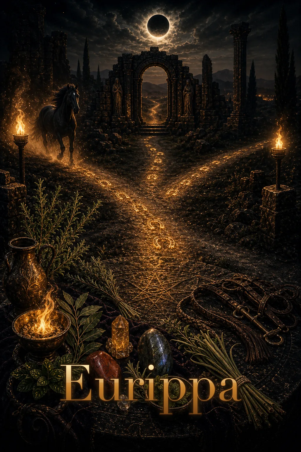 Imagem ritual do epíteto Eurippa