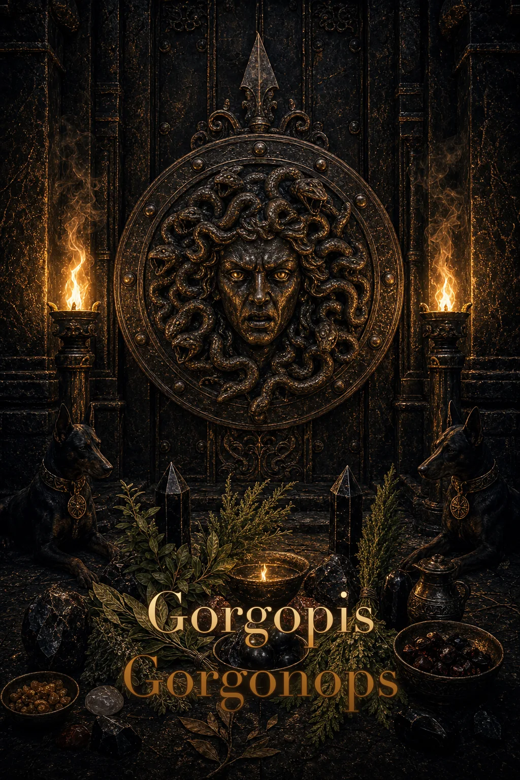Imagem ritual do epíteto Gorgopis / Gorgonops