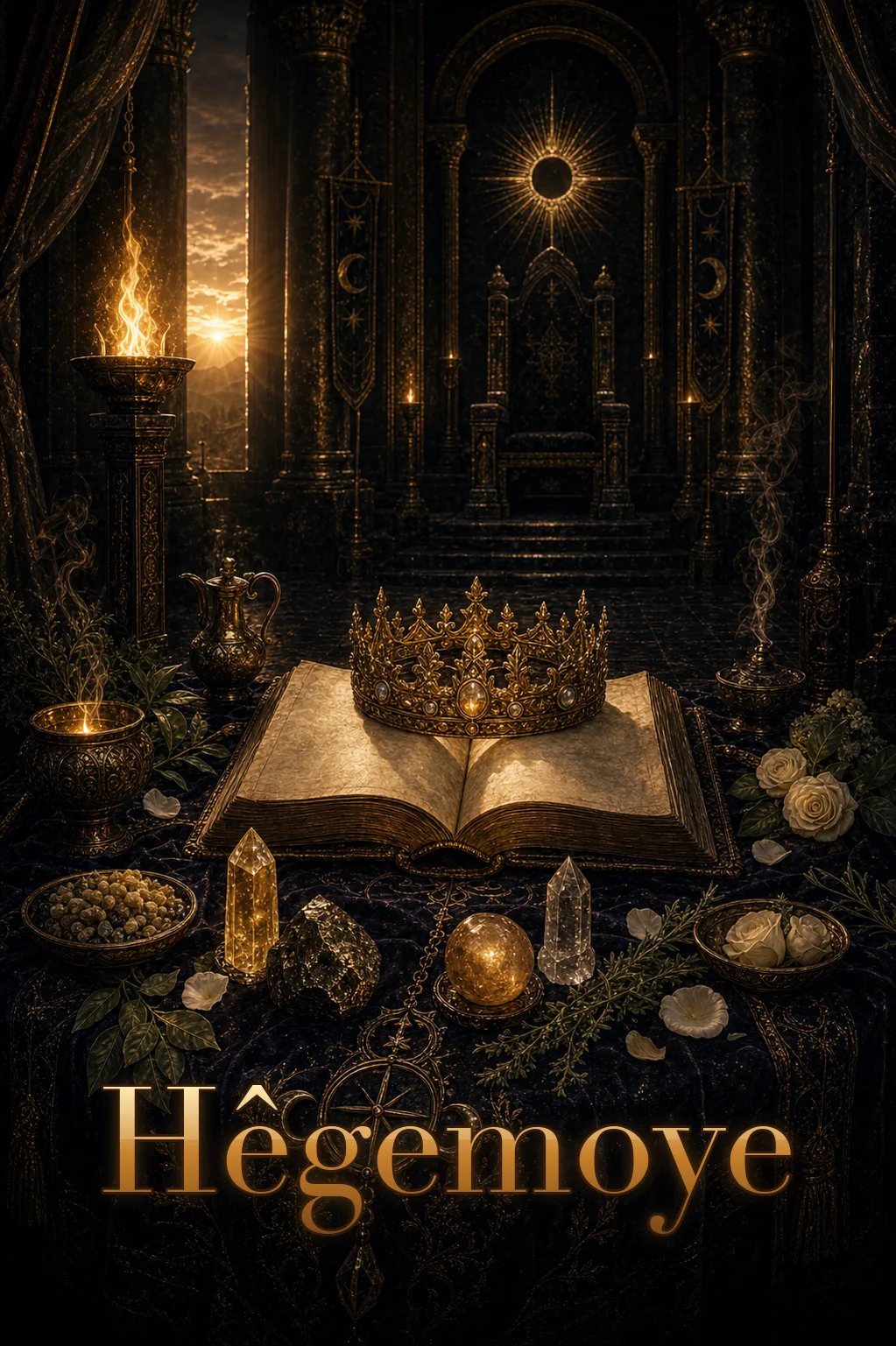 Imagem ritual do epíteto Hêgemoye
