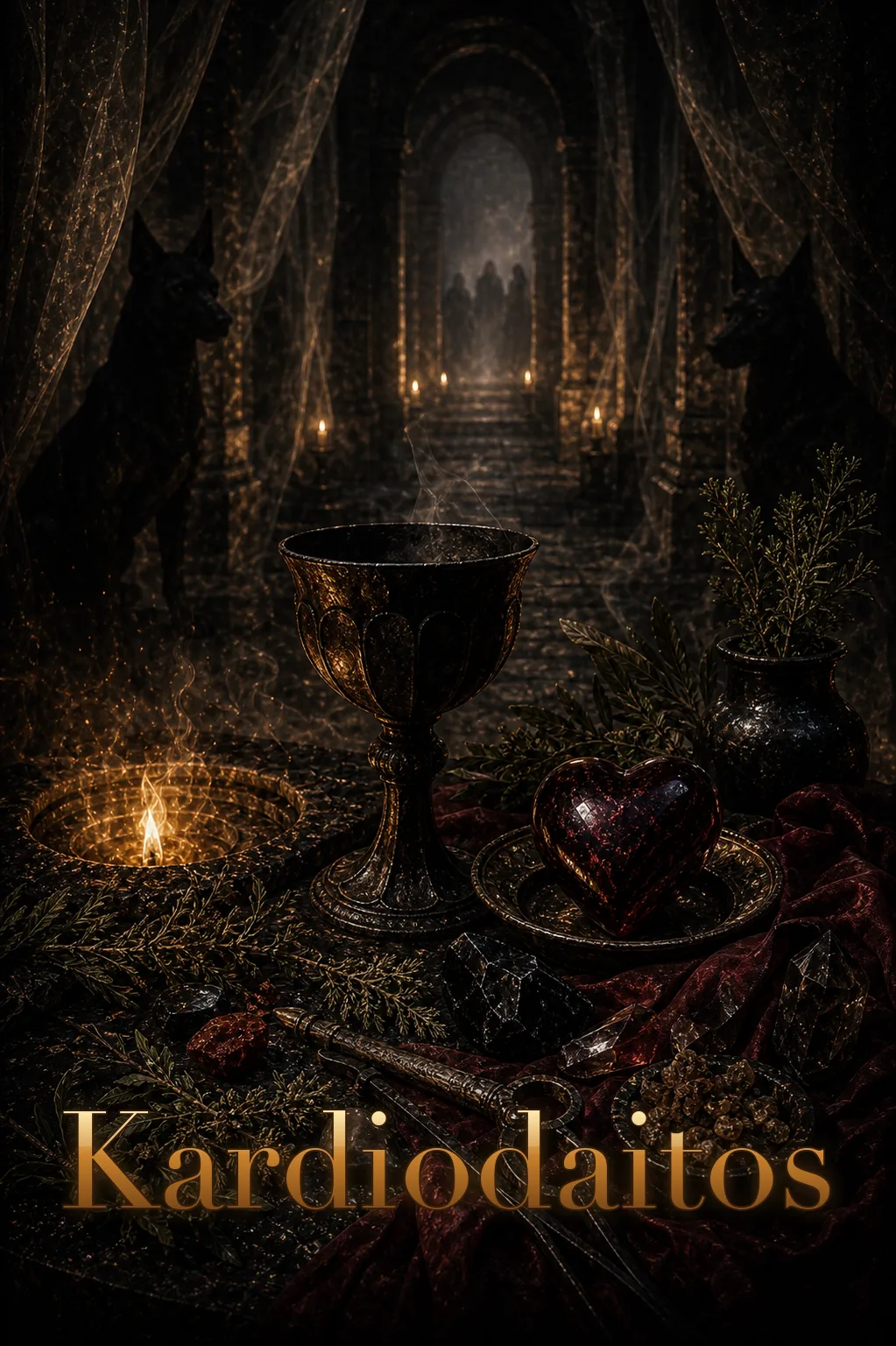 Imagem ritual do epíteto Kardiodaitos