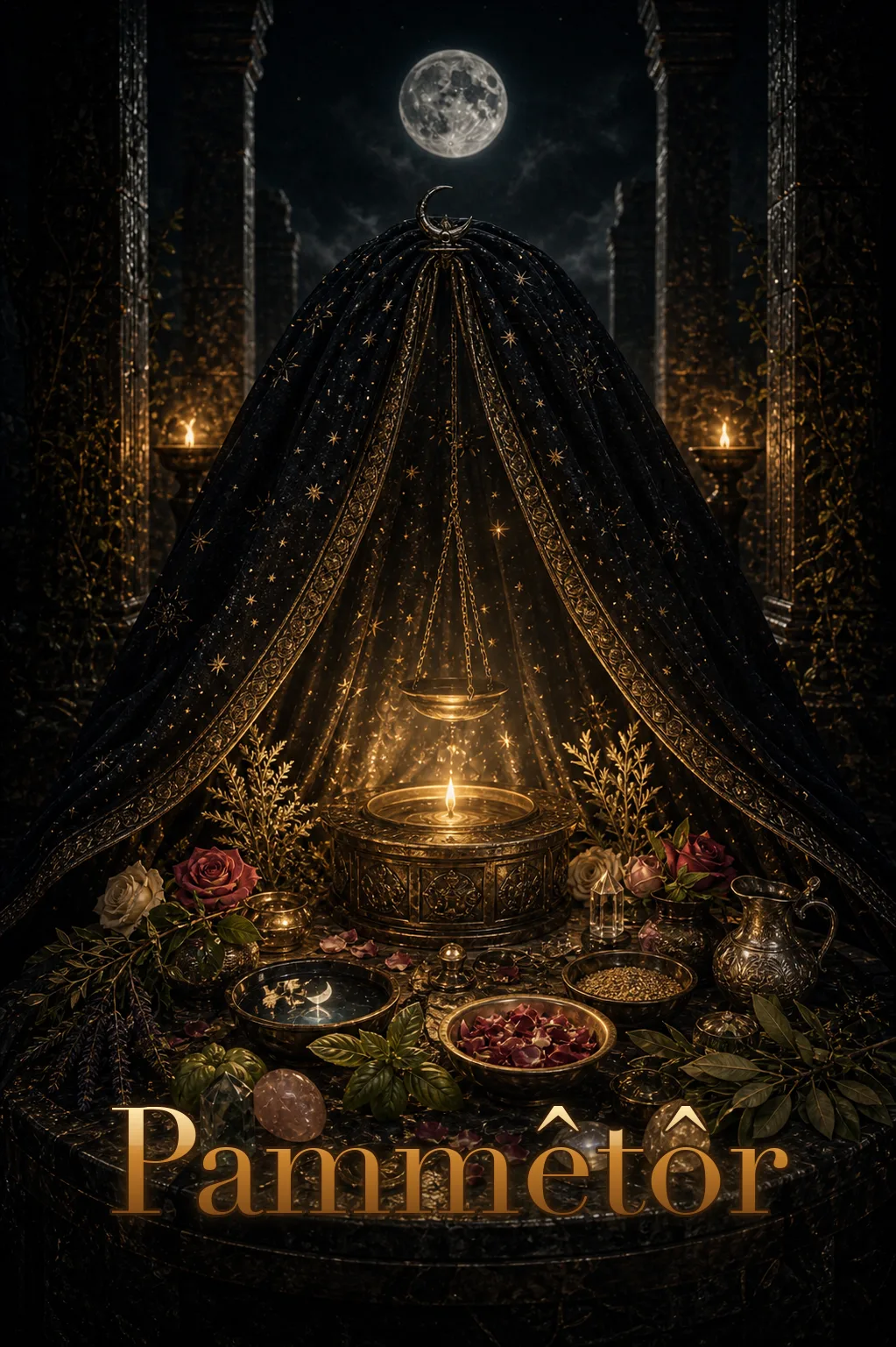 Imagem ritual do epíteto Pammêtôr