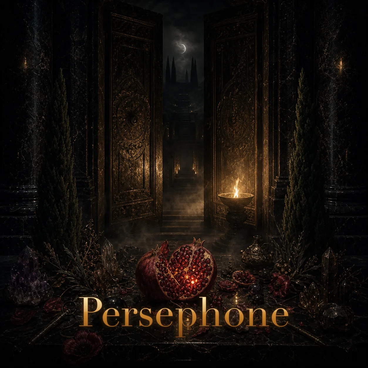 Imagem ritual do epíteto Persephone