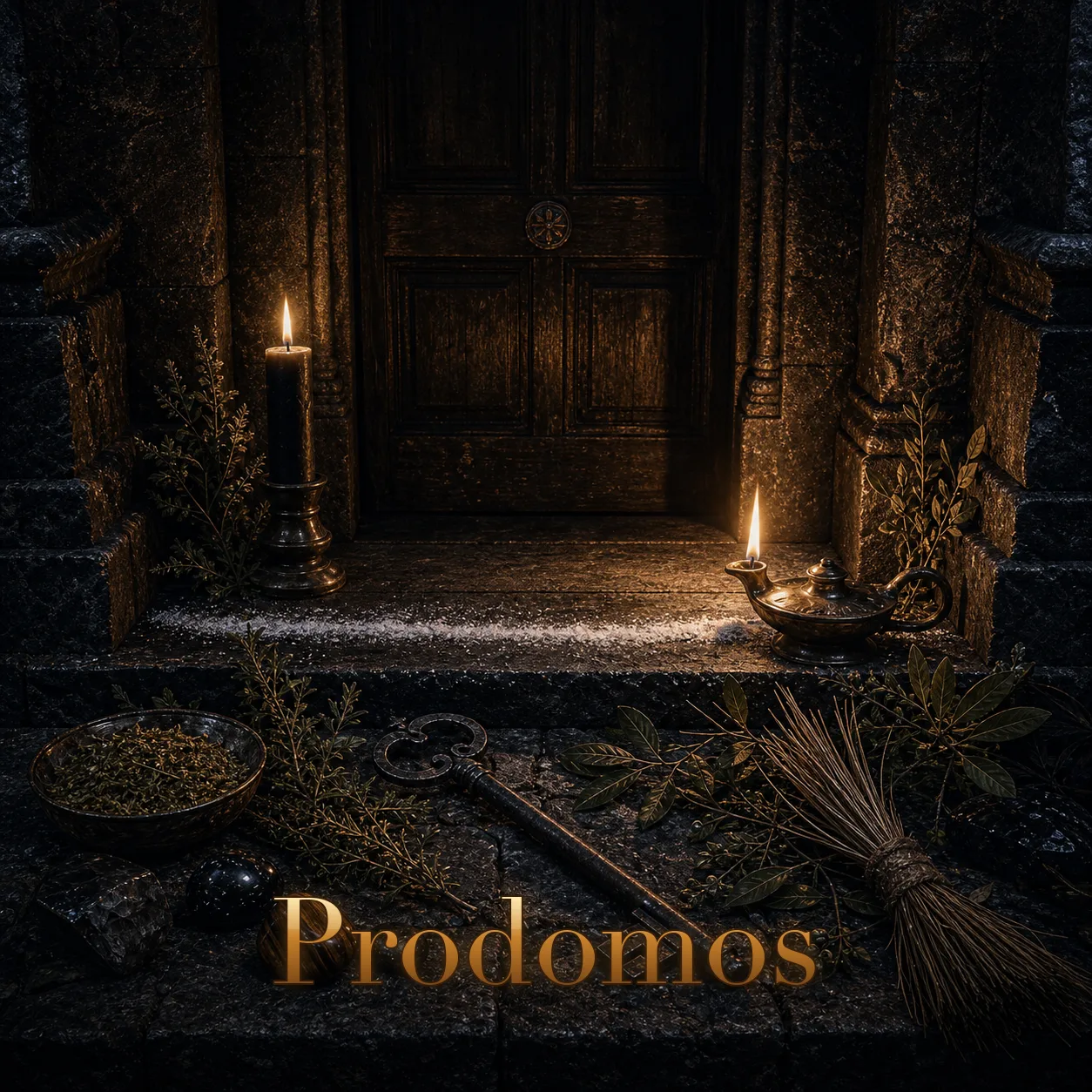 Imagem ritual do epíteto Prodomos