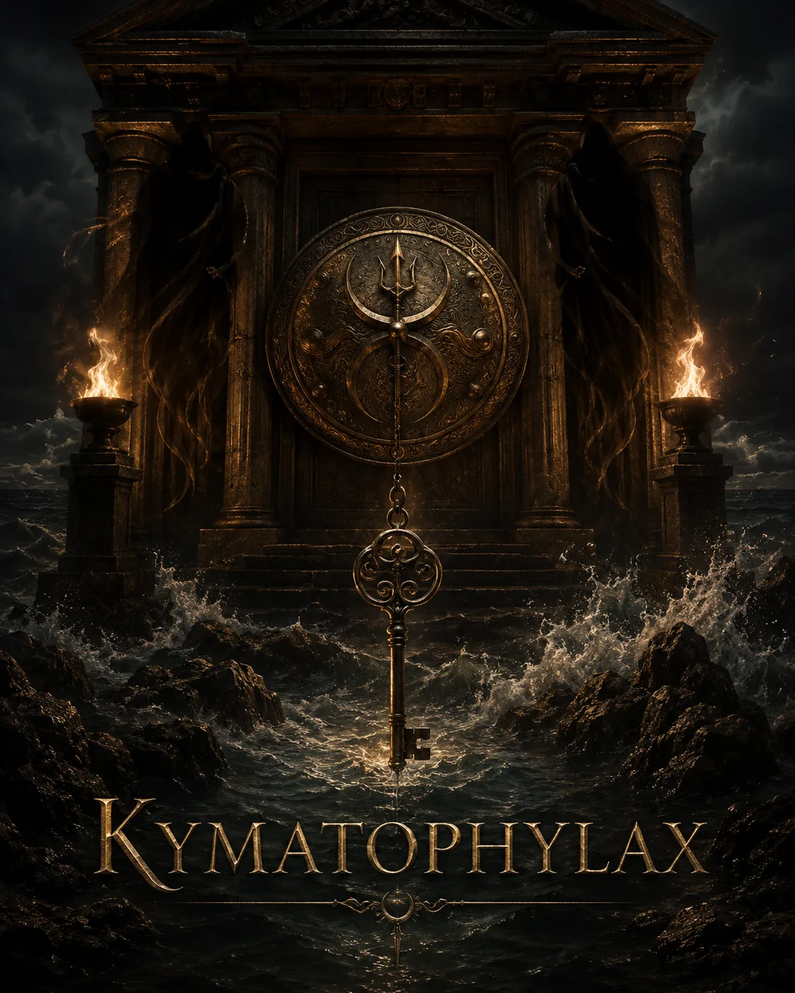 Imagem ritual do epíteto Kymatophylax