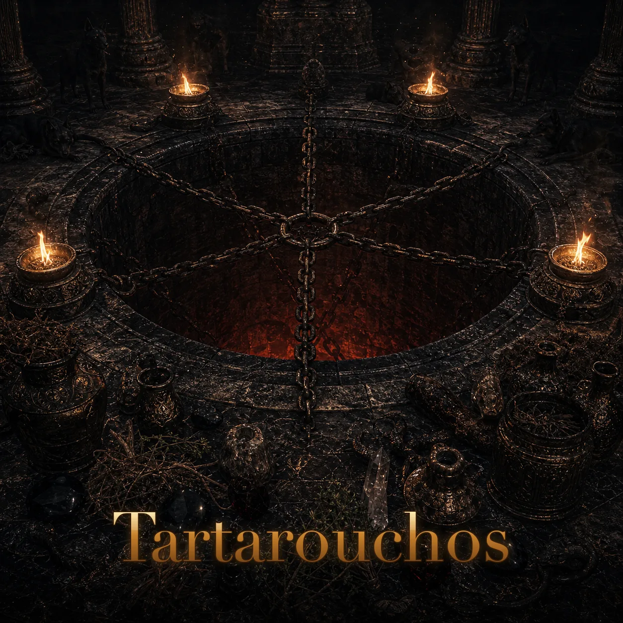 Imagem ritual do epíteto Tartarouchos