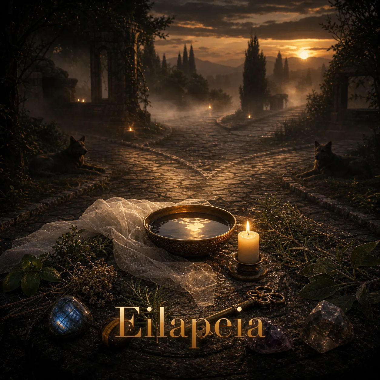 Imagem ritual do epíteto Eilapeia