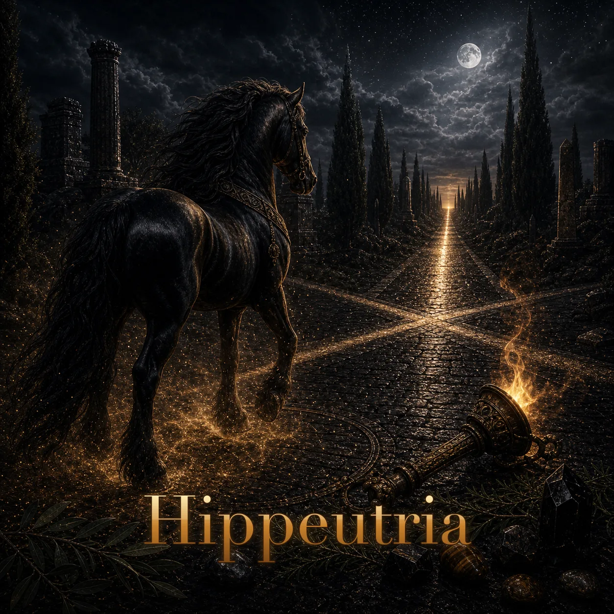 Imagem ritual do epíteto Hippeutria