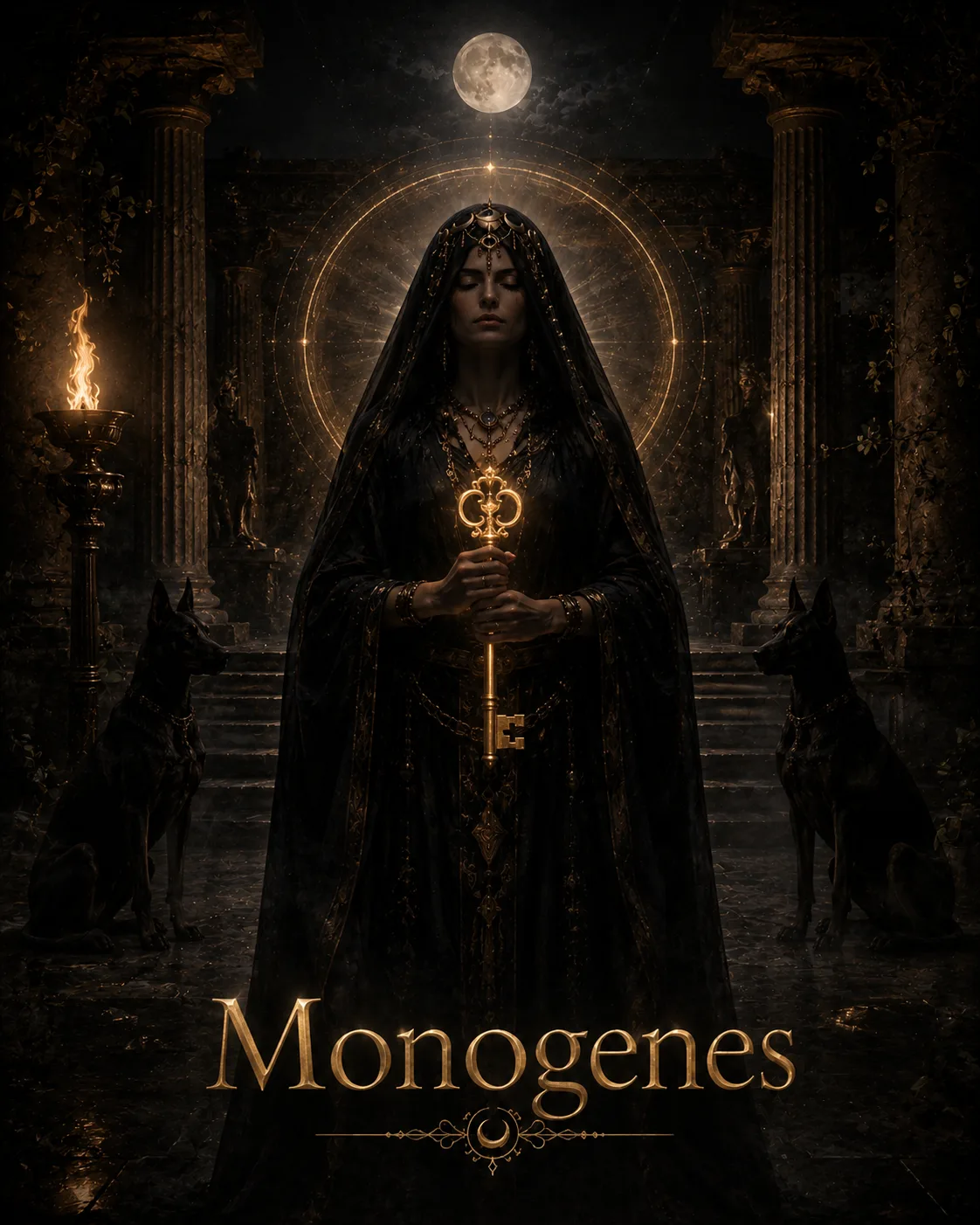 Imagem ritual do epíteto Monogenēs