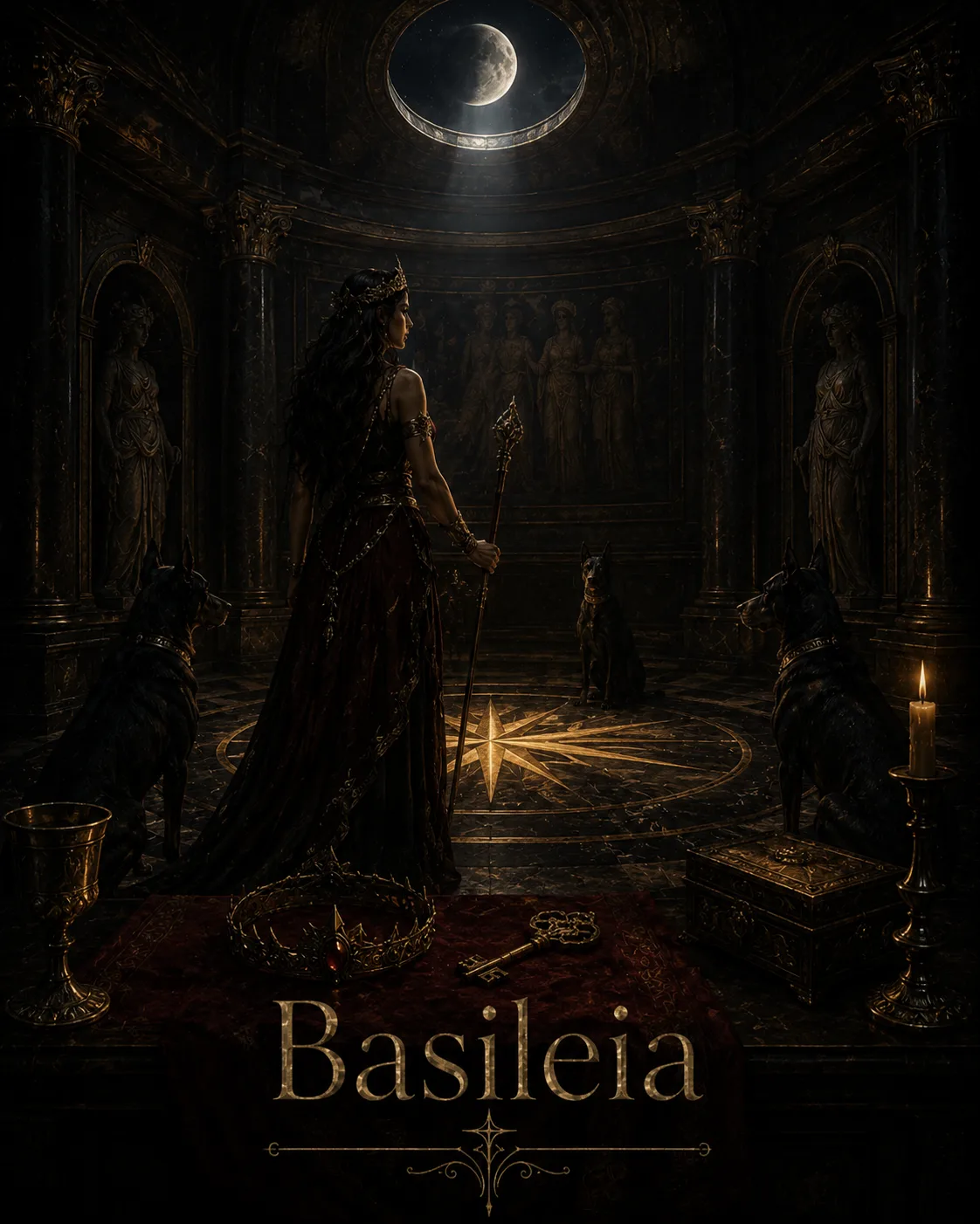 Imagem ritual do epíteto Basileia