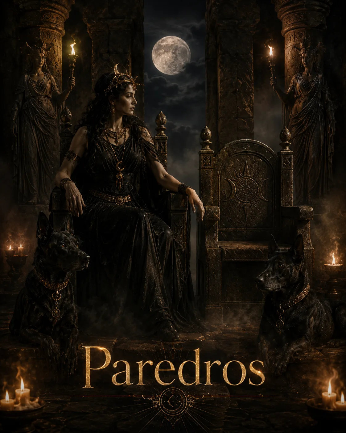 Imagem ritual do epíteto Paredros