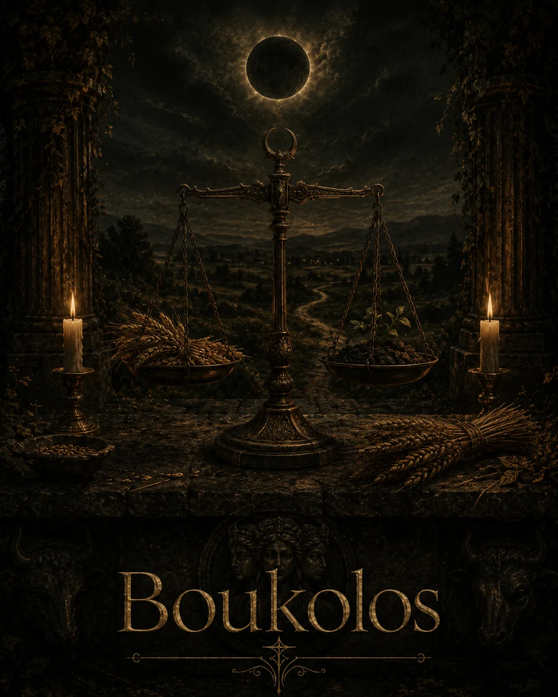 Imagem ritual do epíteto Boukolos
