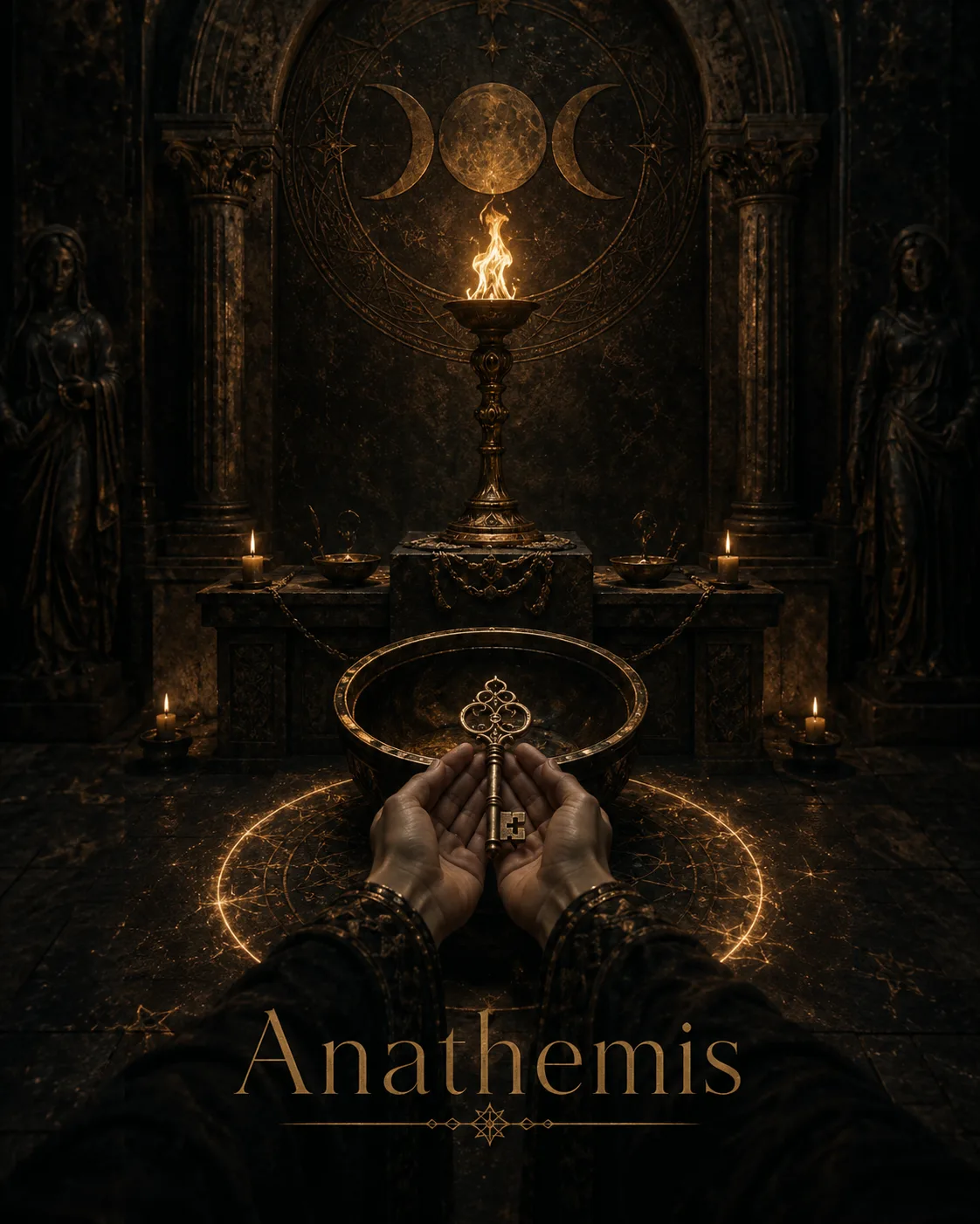 Imagem ritual do epíteto Anathemis