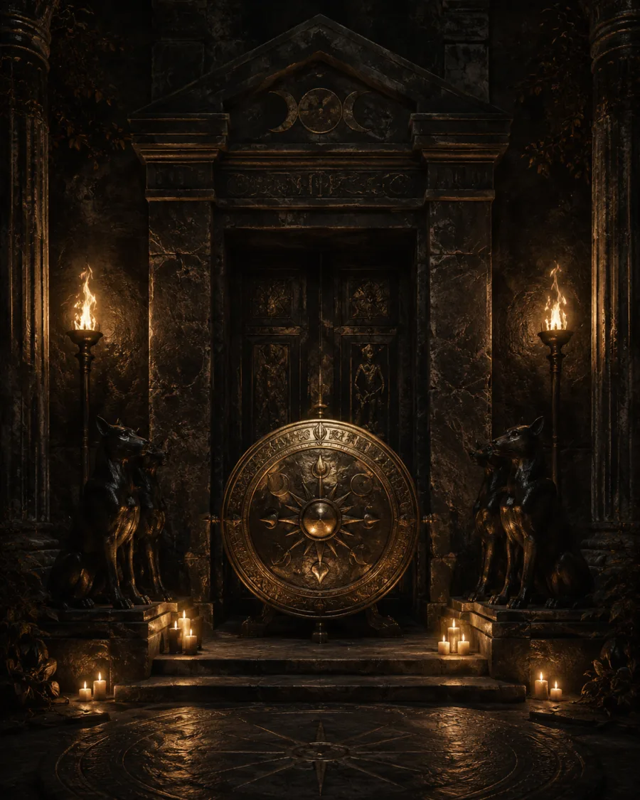 Imagem do portal A Protetora em Epítetos de Hekate