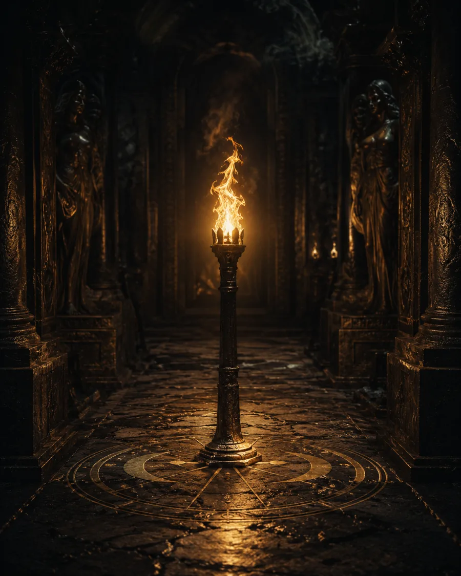 Imagem do portal A Tocha em Epítetos de Hekate
