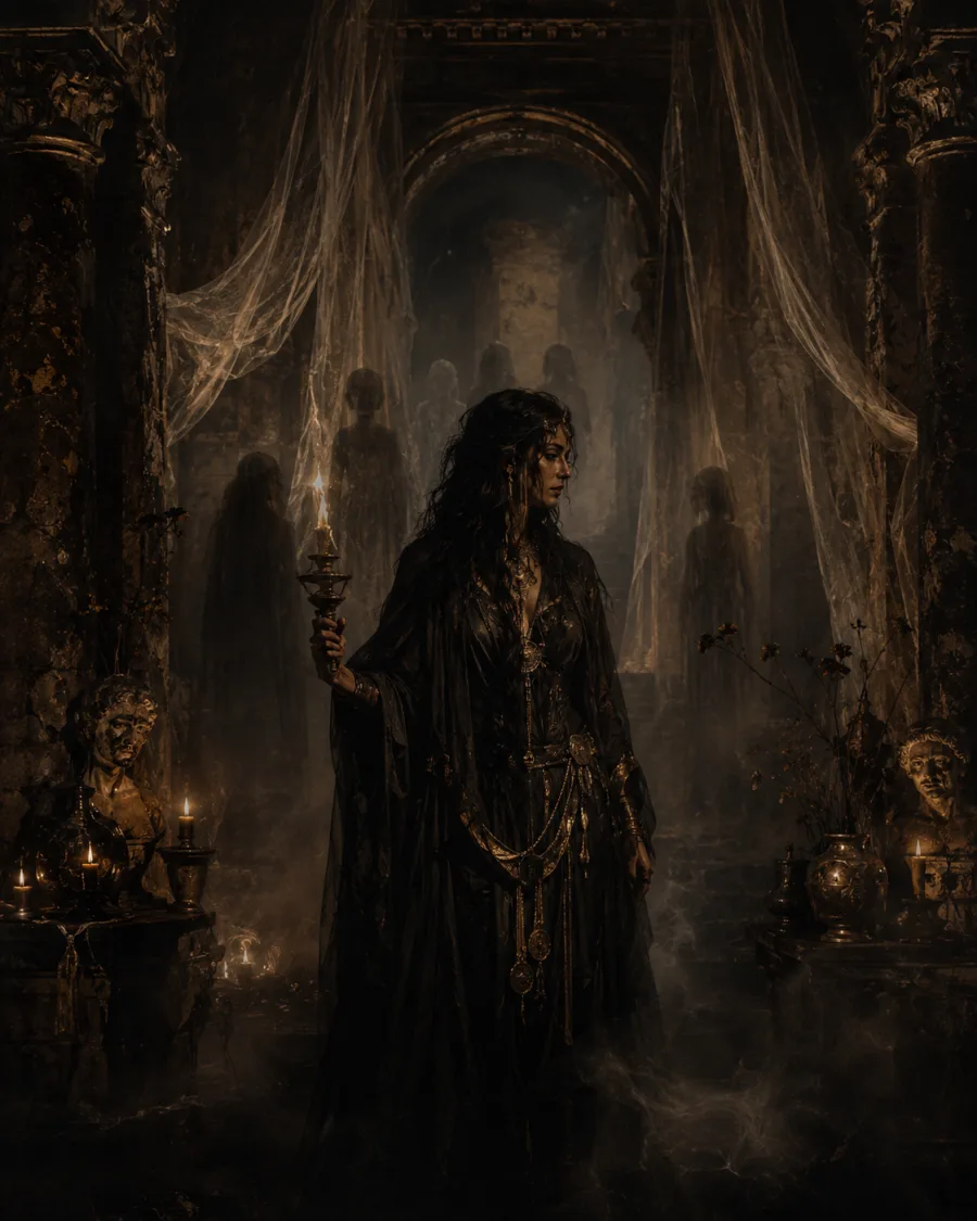 Imagem do portal Os Fantasmas em Epítetos de Hekate
