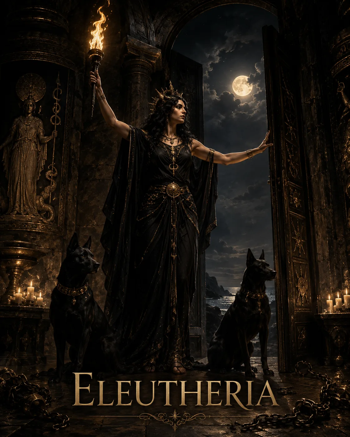 Imagem ritual do epíteto Eleutheria
