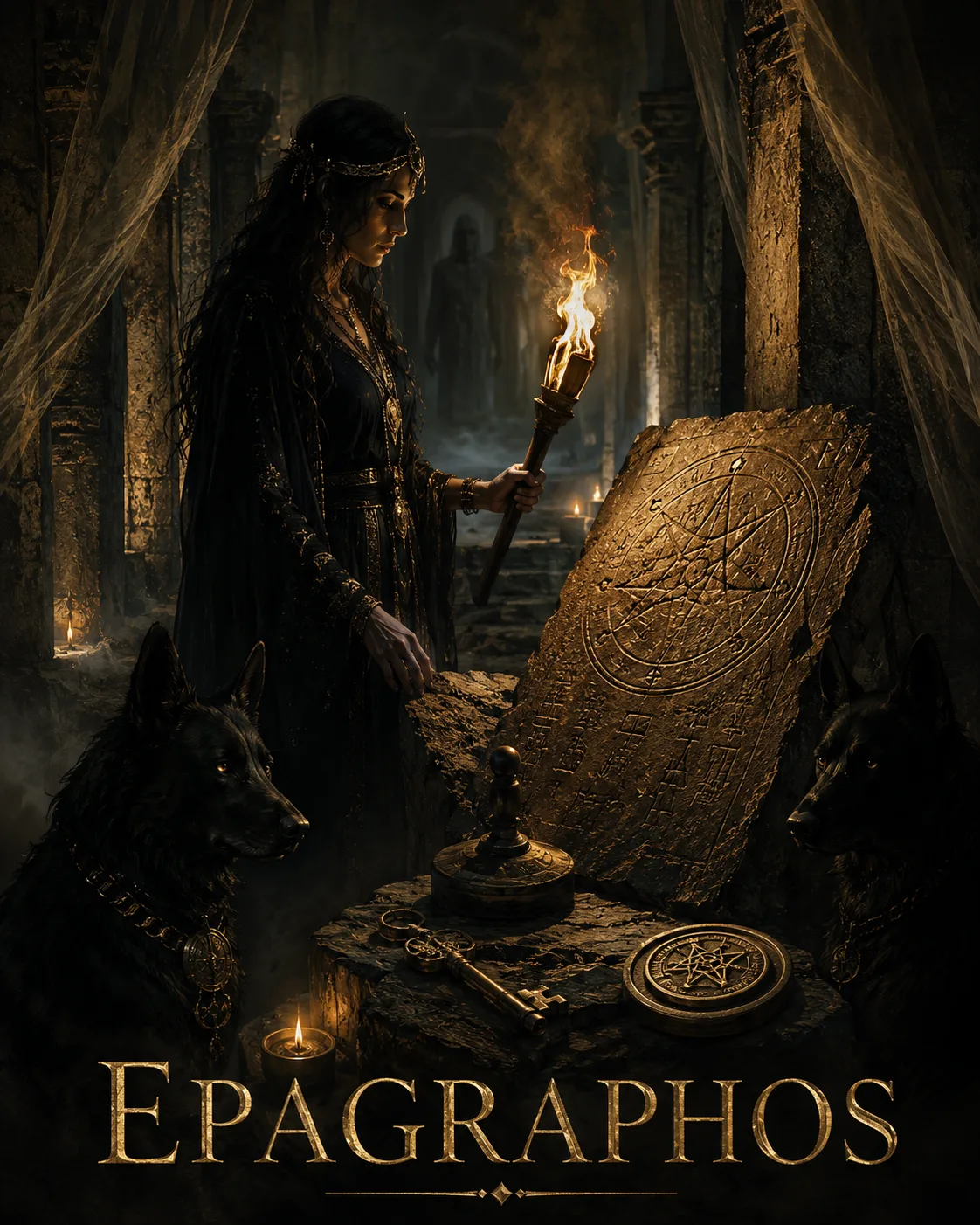 Imagem ritual do epíteto Epagraphos