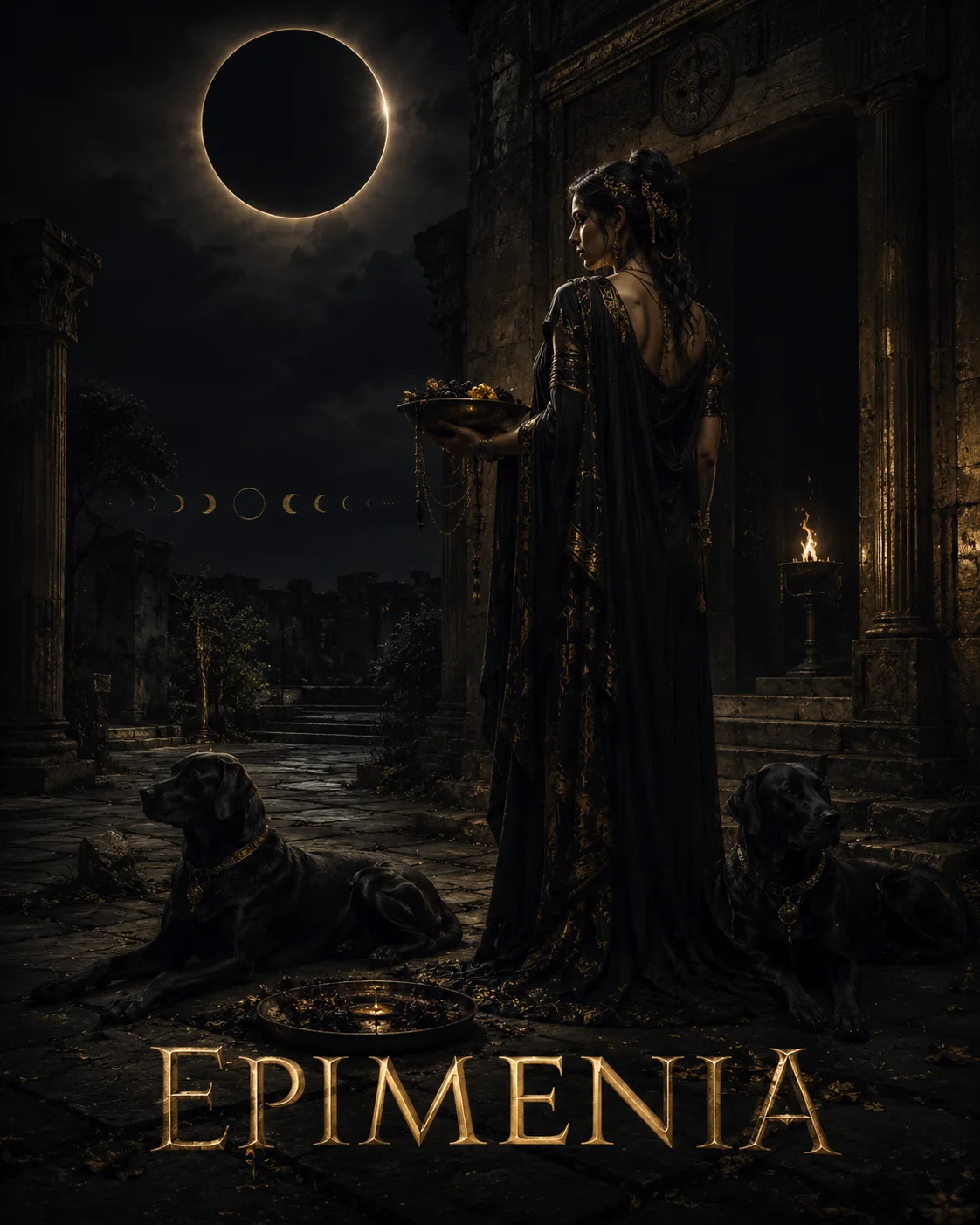 Imagem ritual do epíteto Epimenia