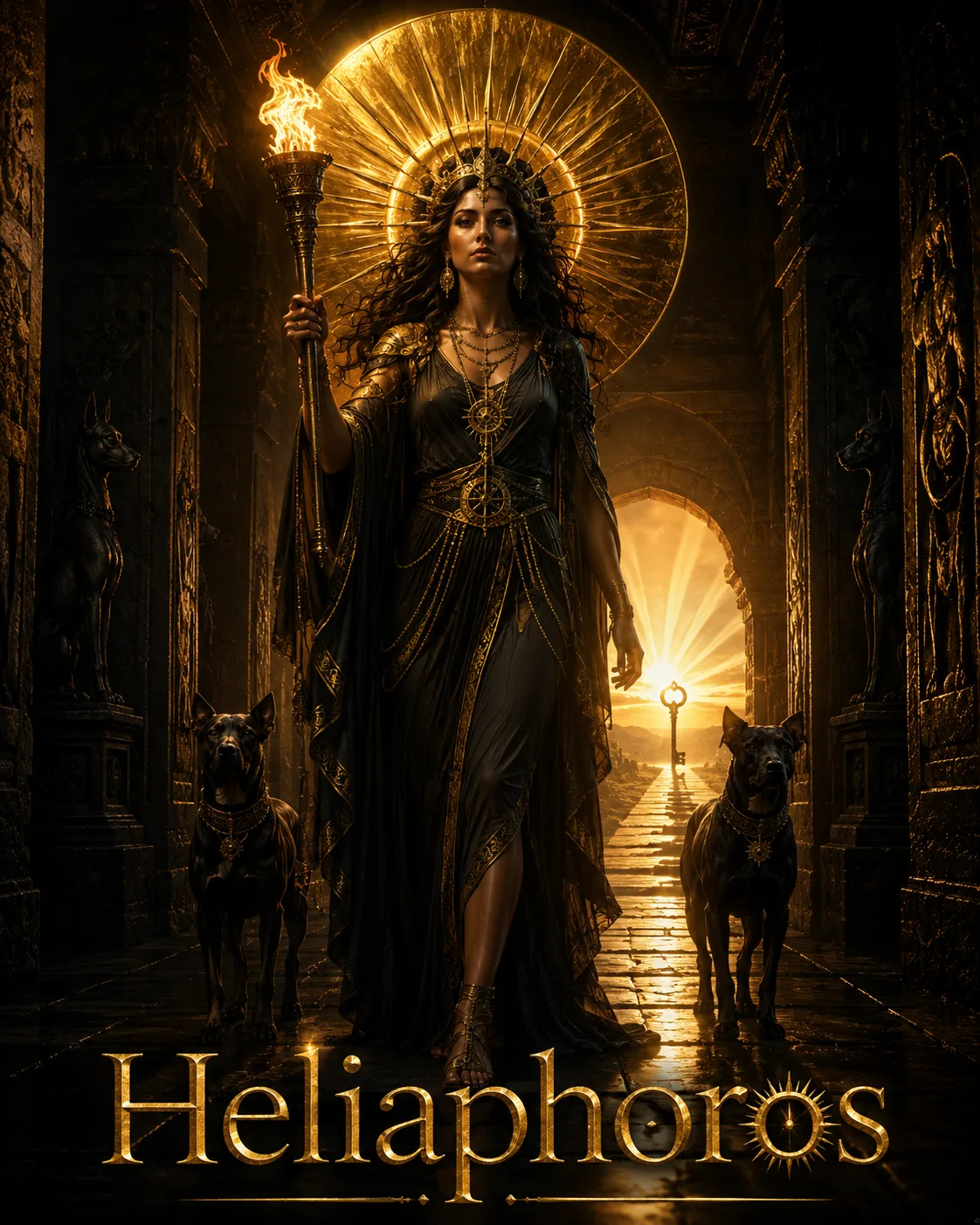 Imagem ritual do epíteto Heliaphoros