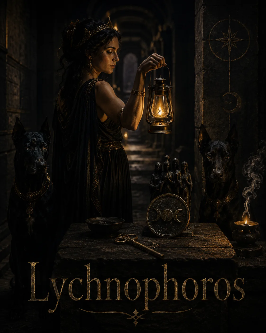 Imagem ritual do epíteto Lychnophoros