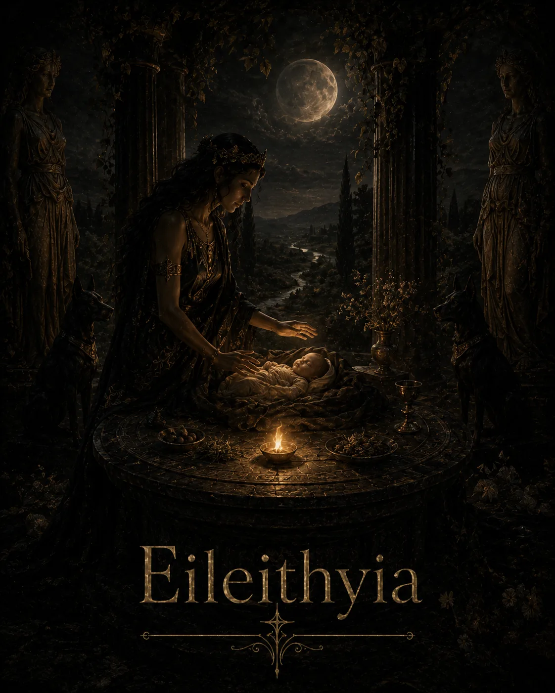 Imagem ritual do epíteto Eileithyia