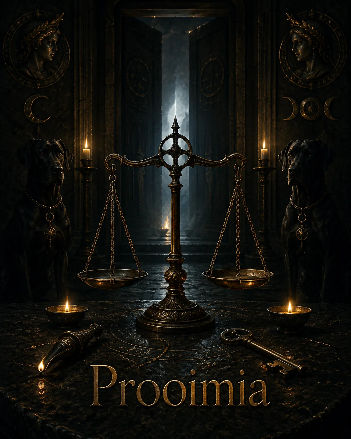 Imagem ritual do epíteto Prooimia