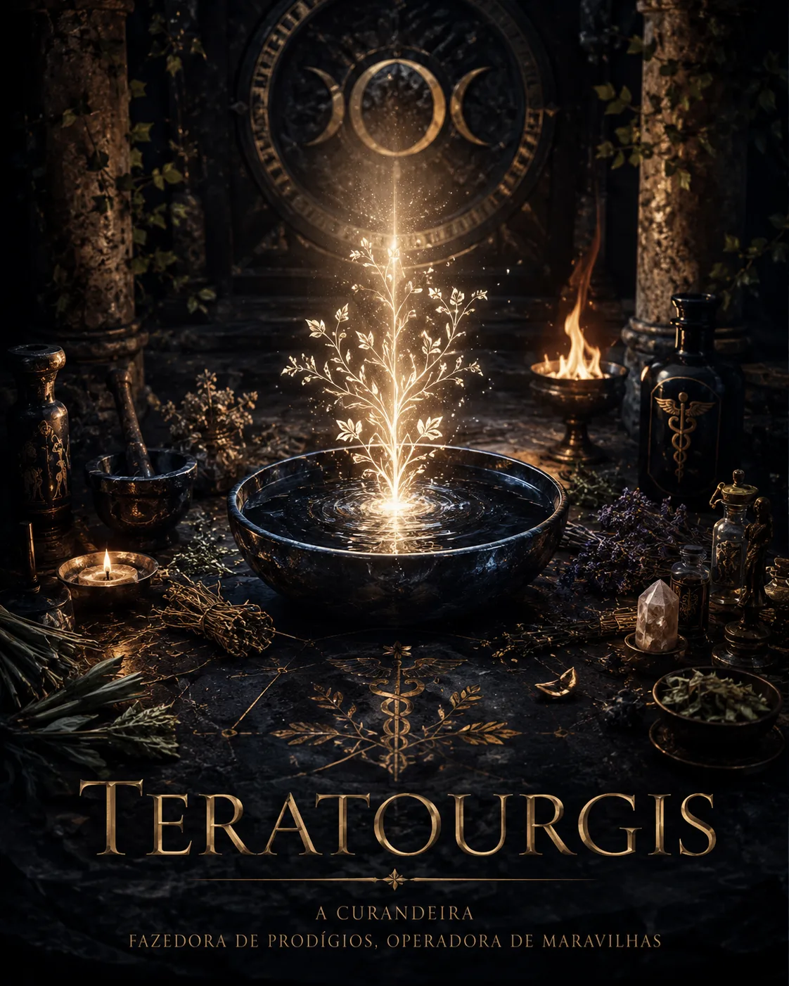 Imagem ritual do epíteto Teratourgis