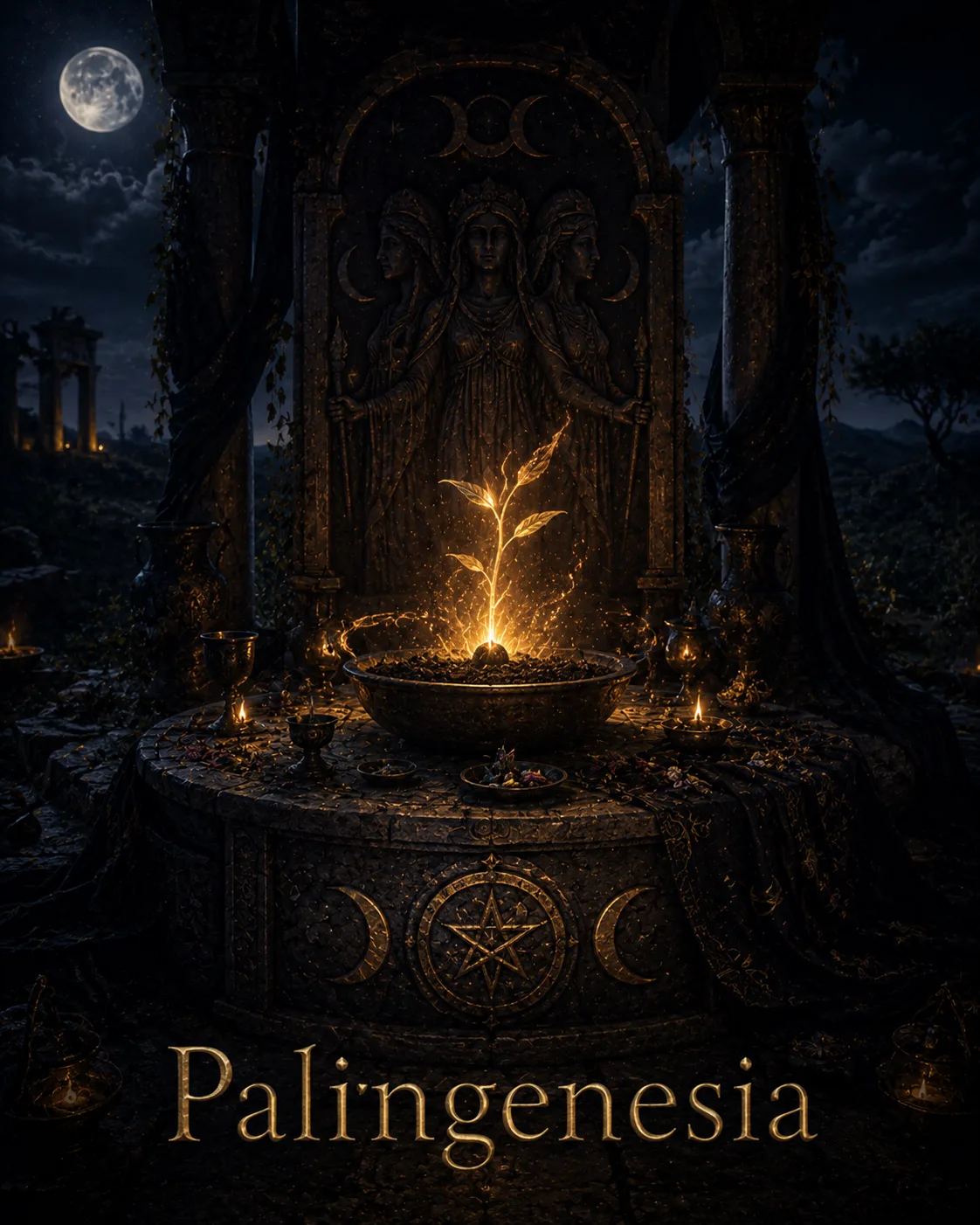 Imagem ritual do epíteto Palingenesia
