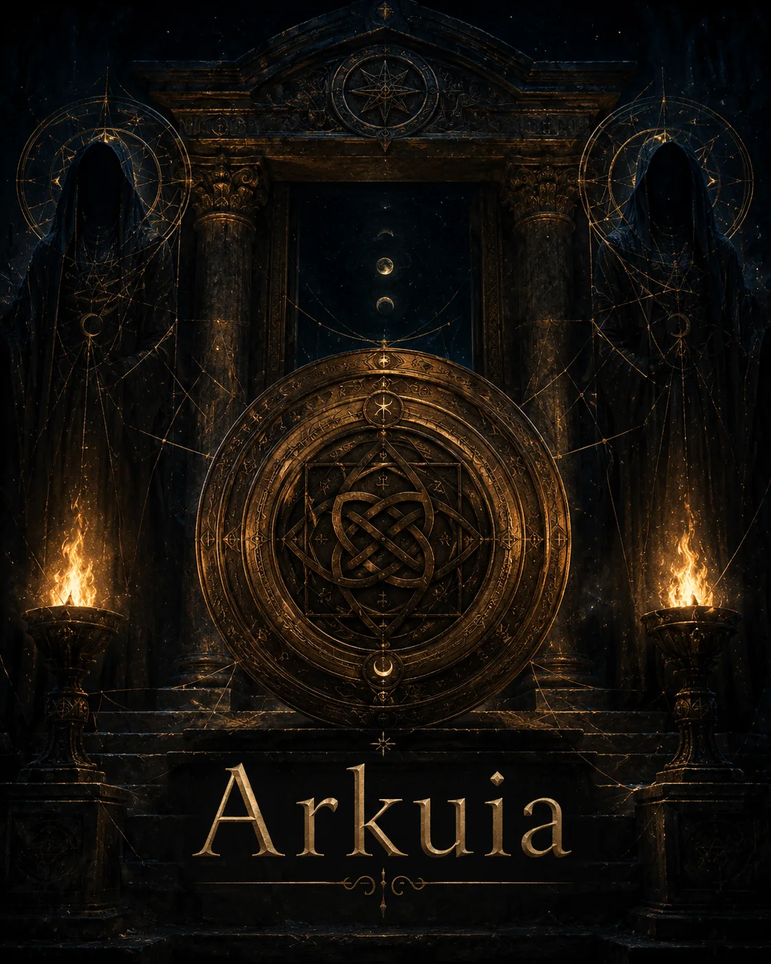 Imagem ritual do epíteto Arkuia