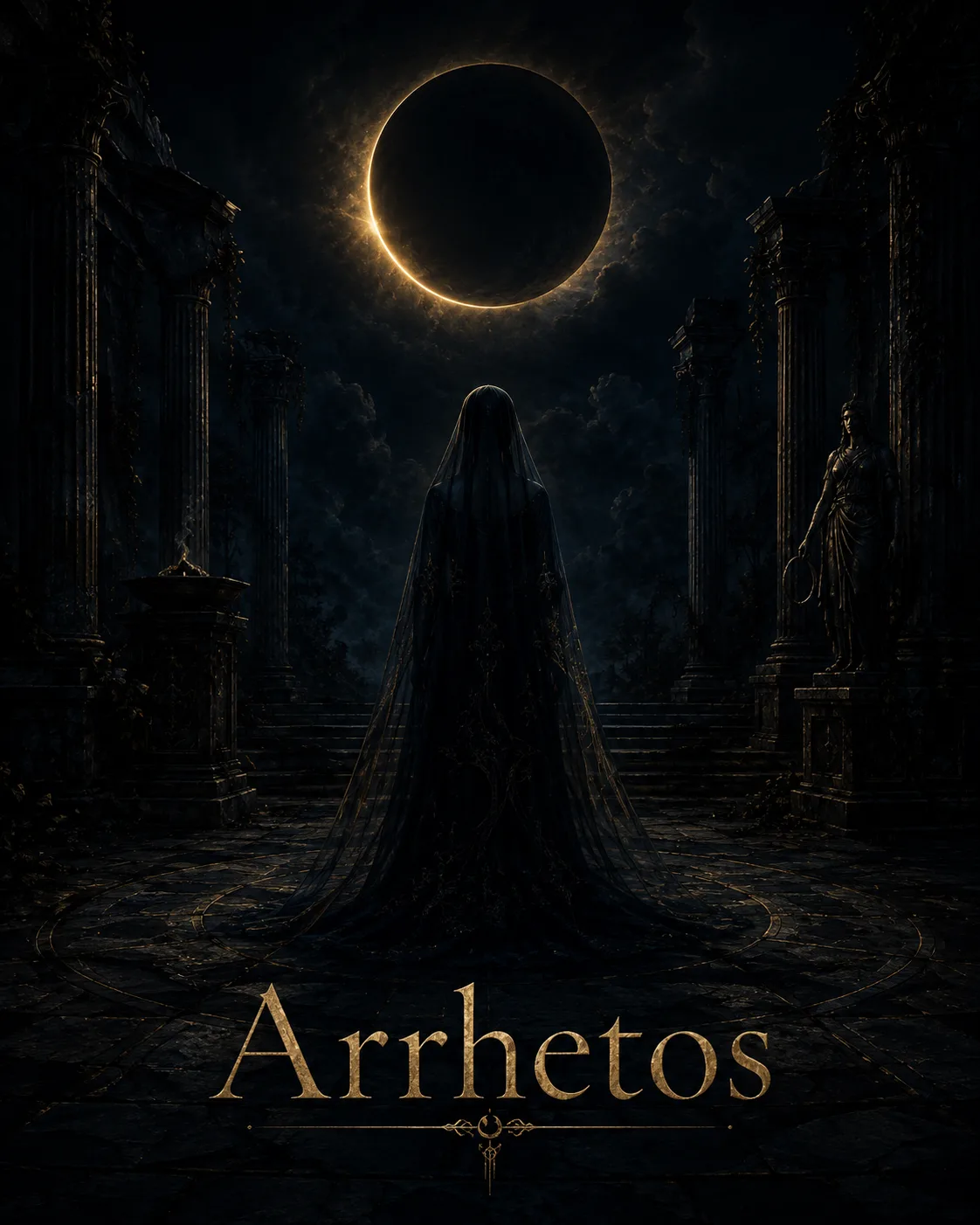 Imagem ritual do epíteto Arrhetos