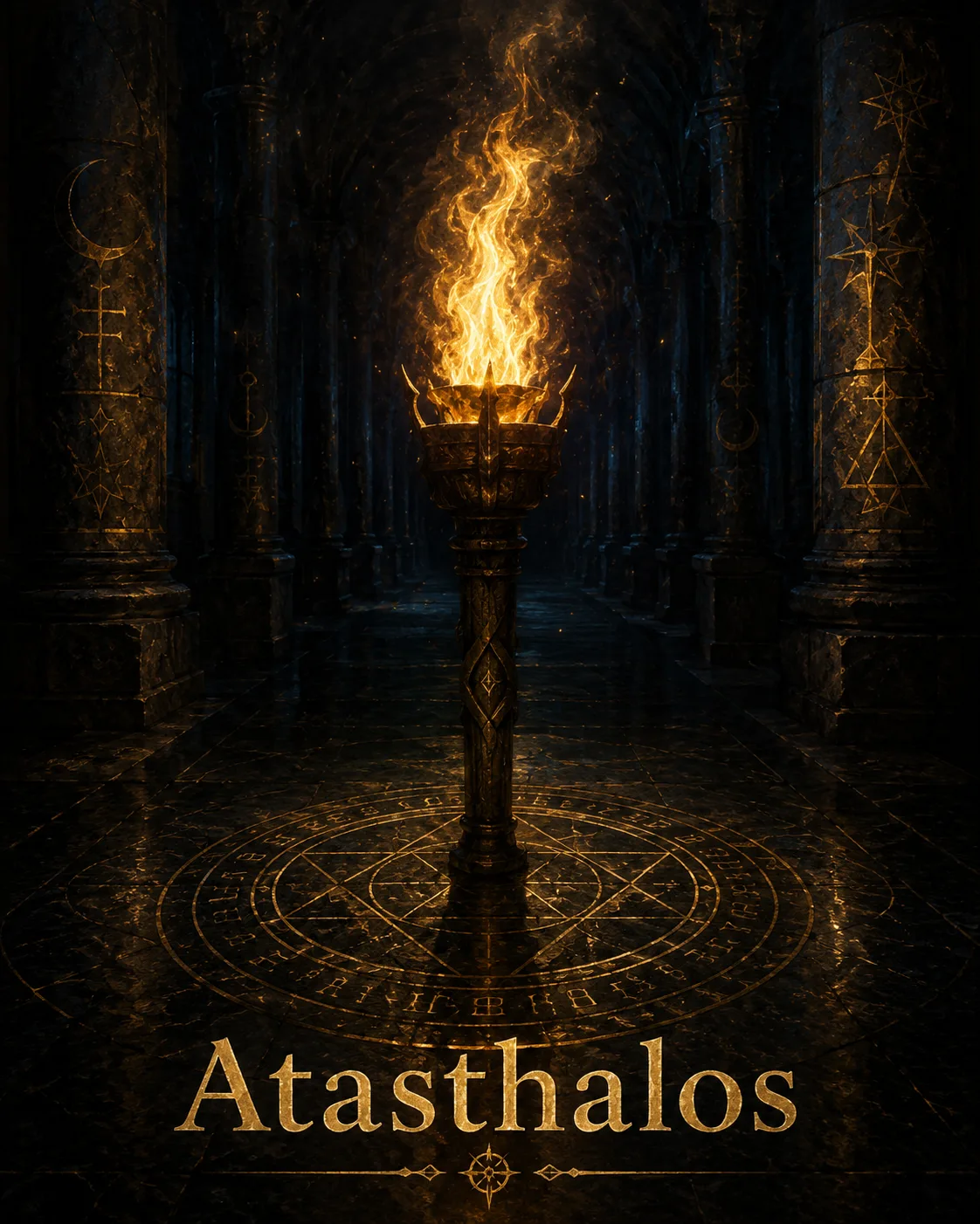 Imagem ritual do epíteto Atasthalos
