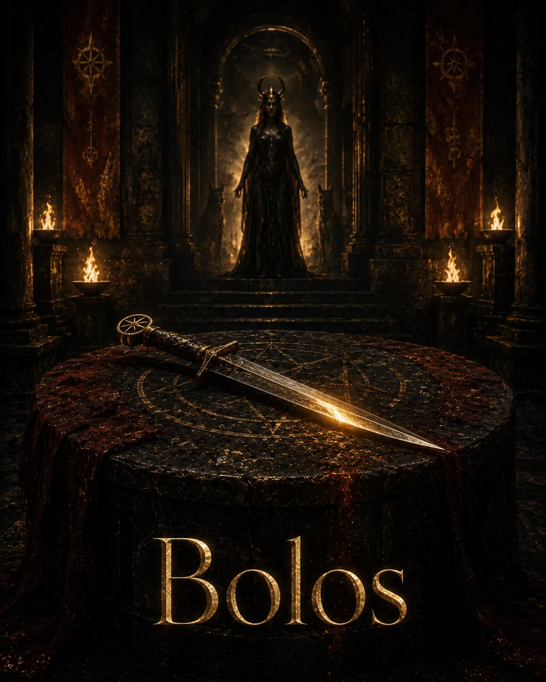 Imagem ritual do epíteto Bolos