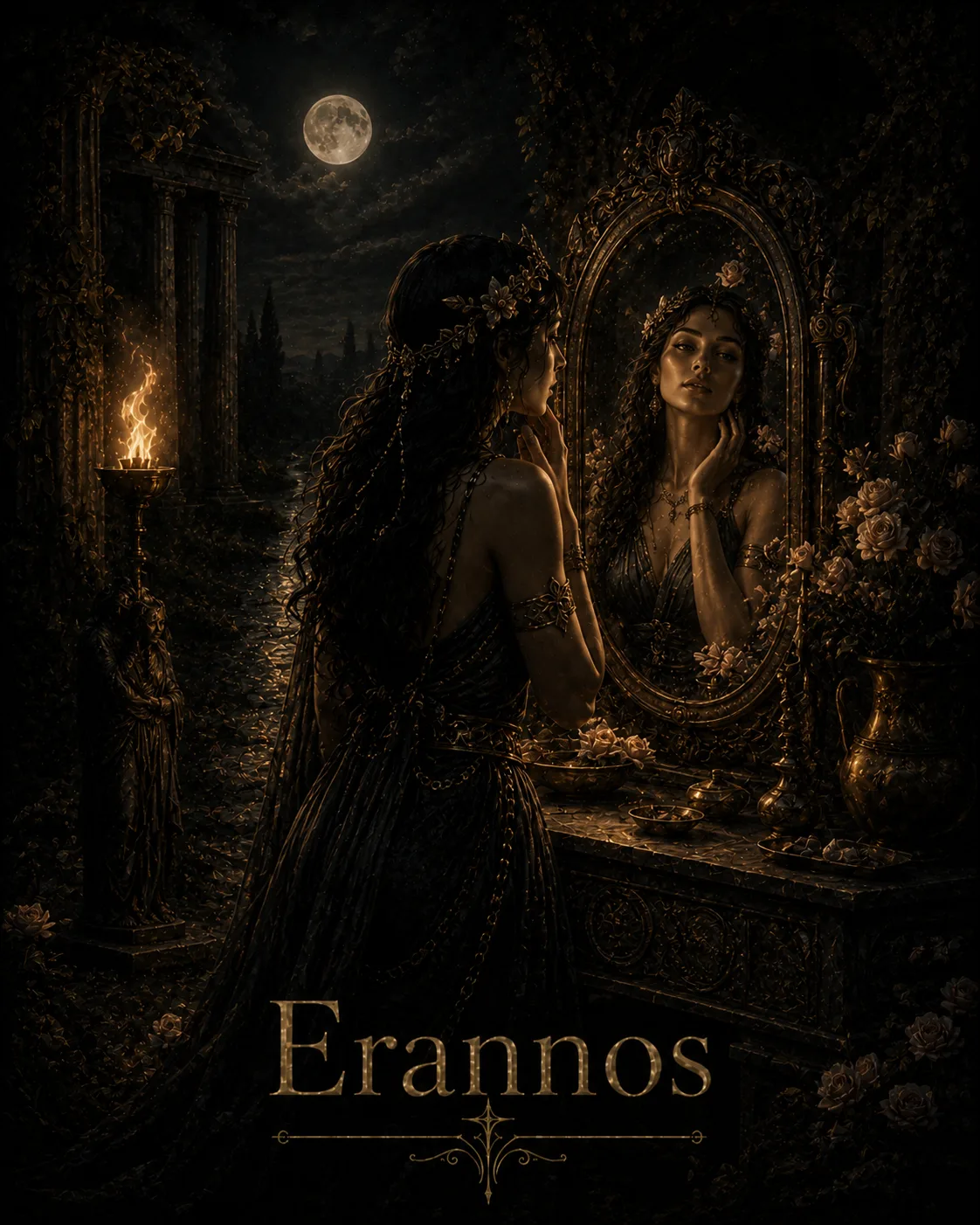 Imagem ritual do epíteto Erannos