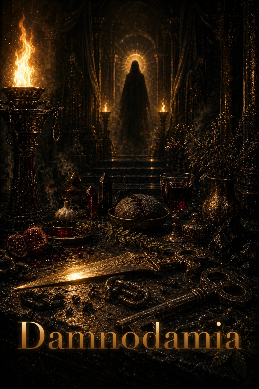 Imagem ritual do epíteto Damnodamia