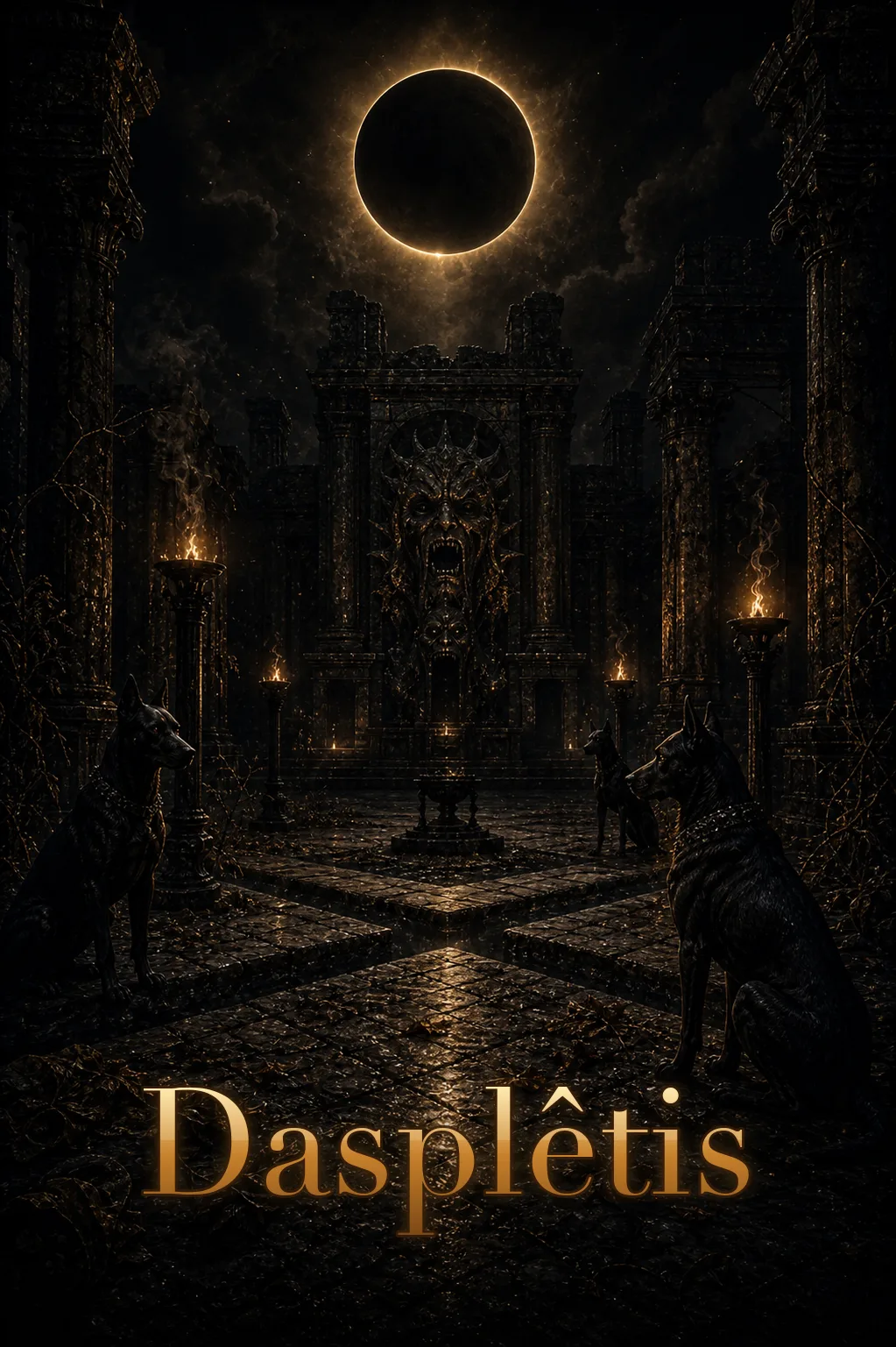 Imagem ritual do epíteto Dasplêtis