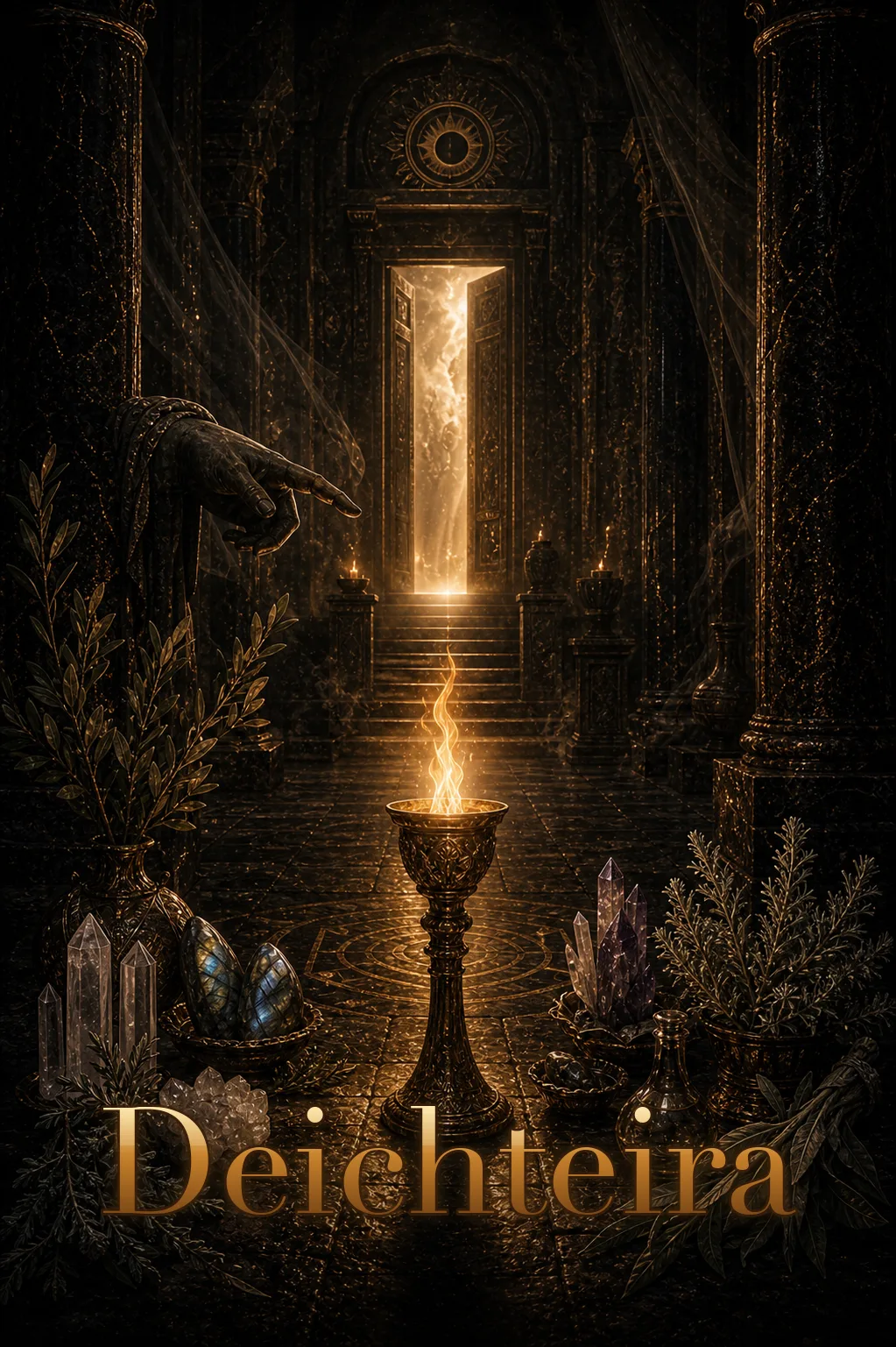 Imagem ritual do epíteto Deichteira