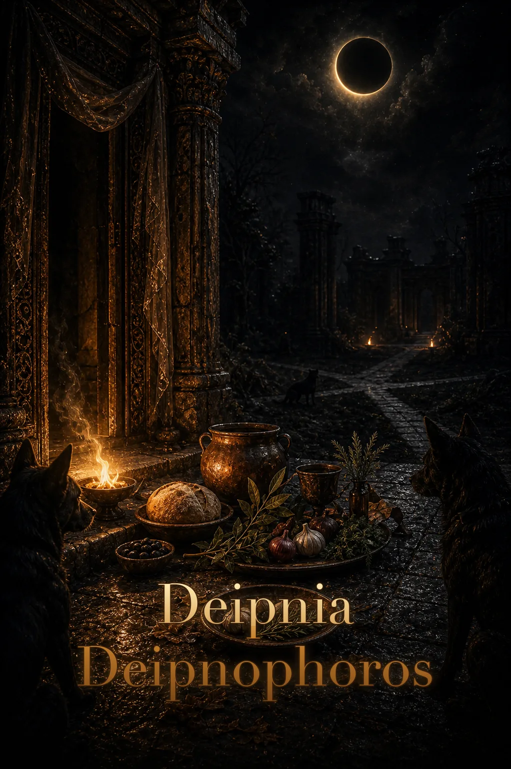 Imagem ritual do epíteto Deipnia / Deipnophoros