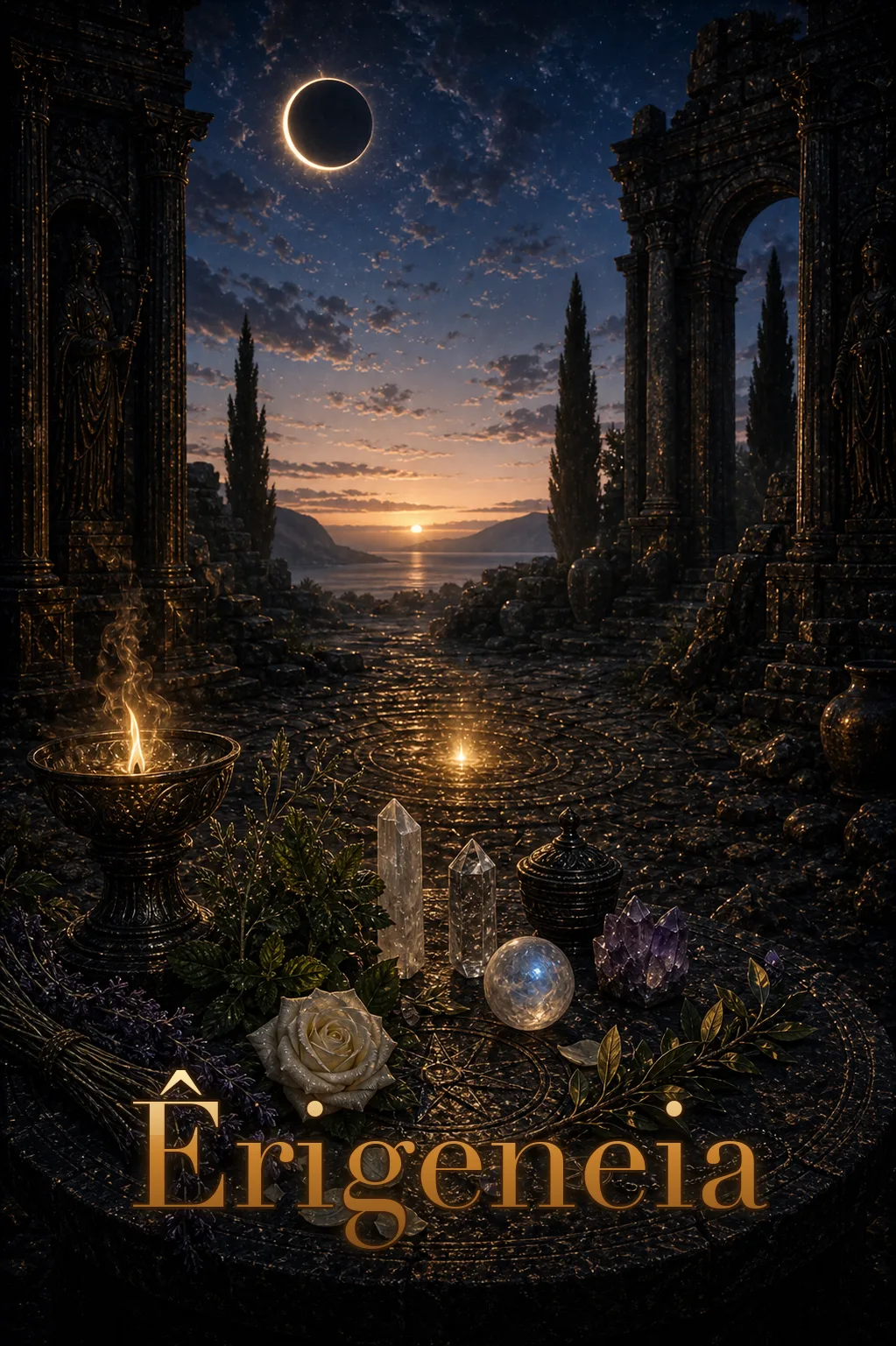 Imagem ritual do epíteto Êrigeneia